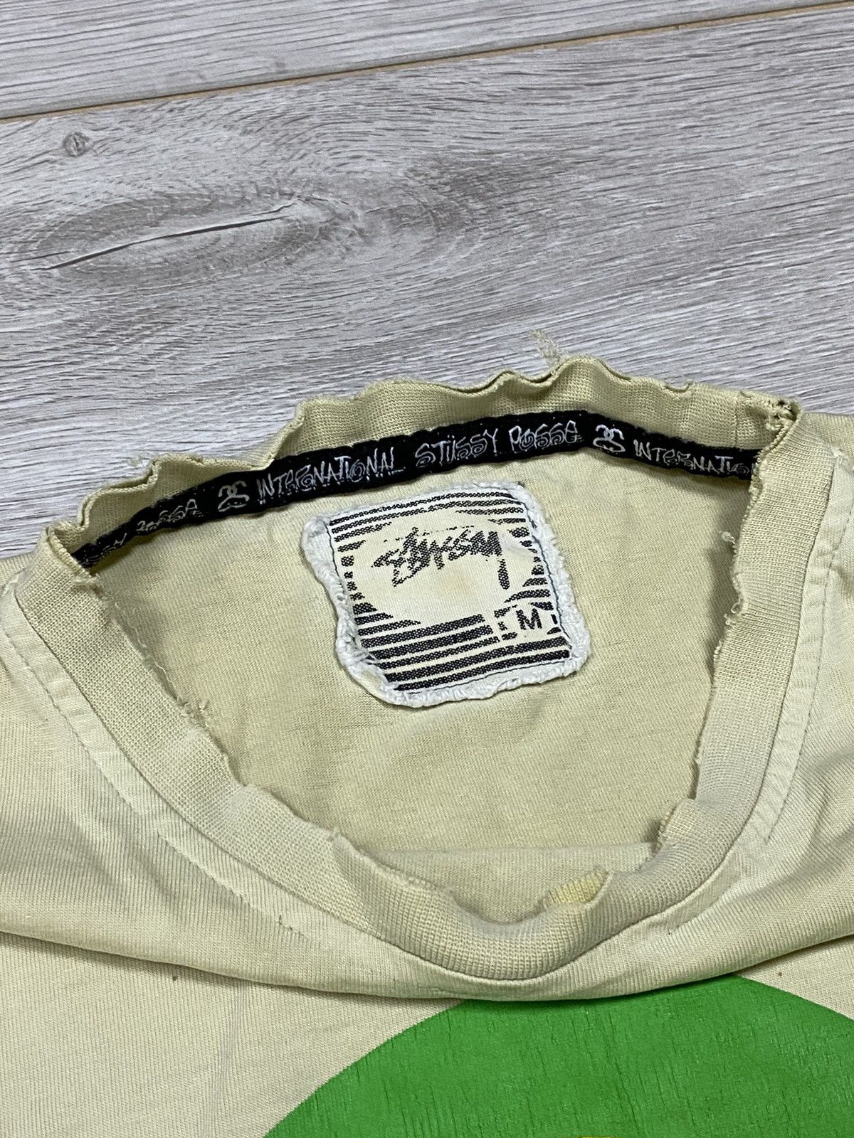 Stussy Stussy Rasta RARE vintage smoke t-shirt Jamaica Size US M / EU 48-50 / 2 - 4 Thumbnail