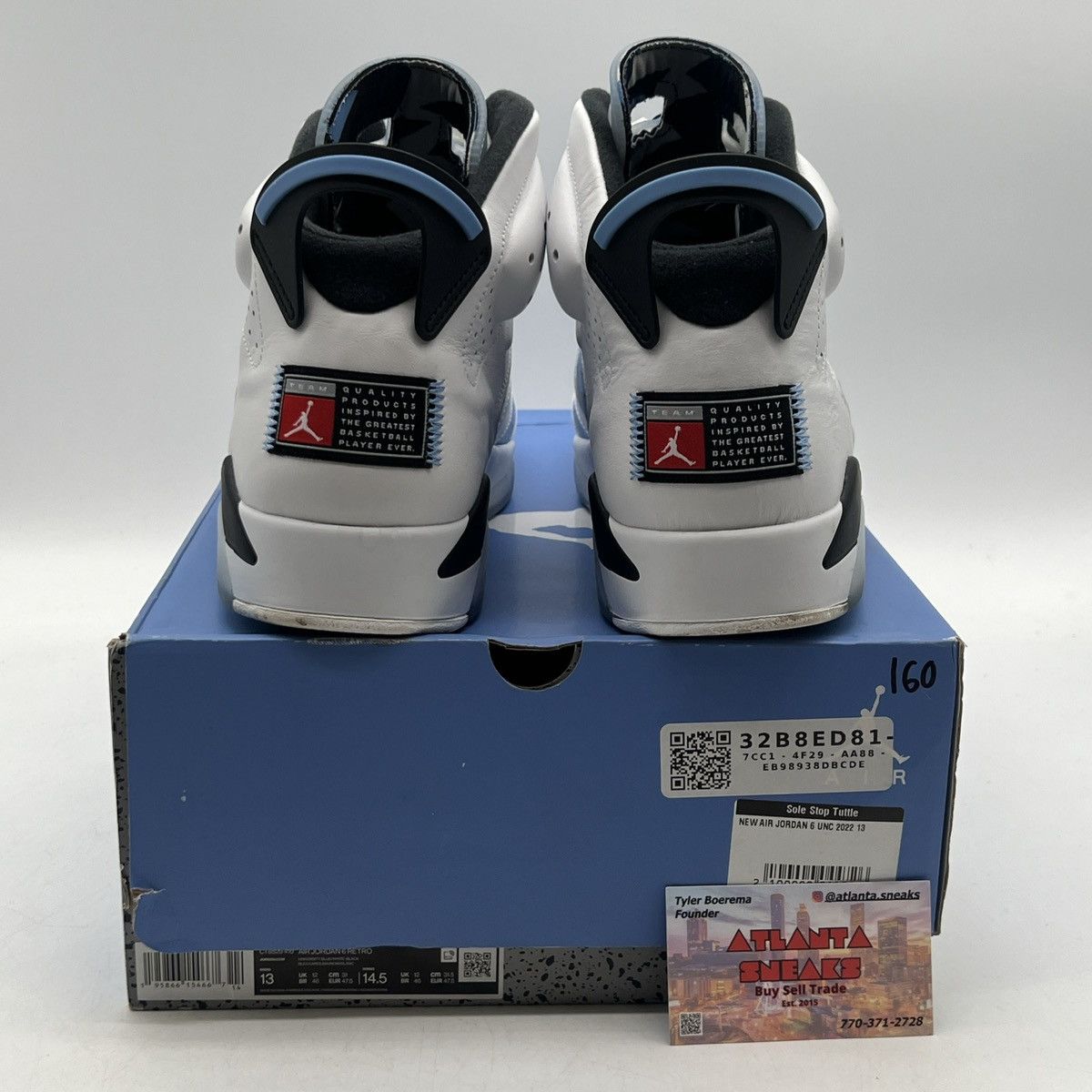 Jordan Brand Air Jordan 6 unc home Size US 13 / EU 46 - 3 Thumbnail