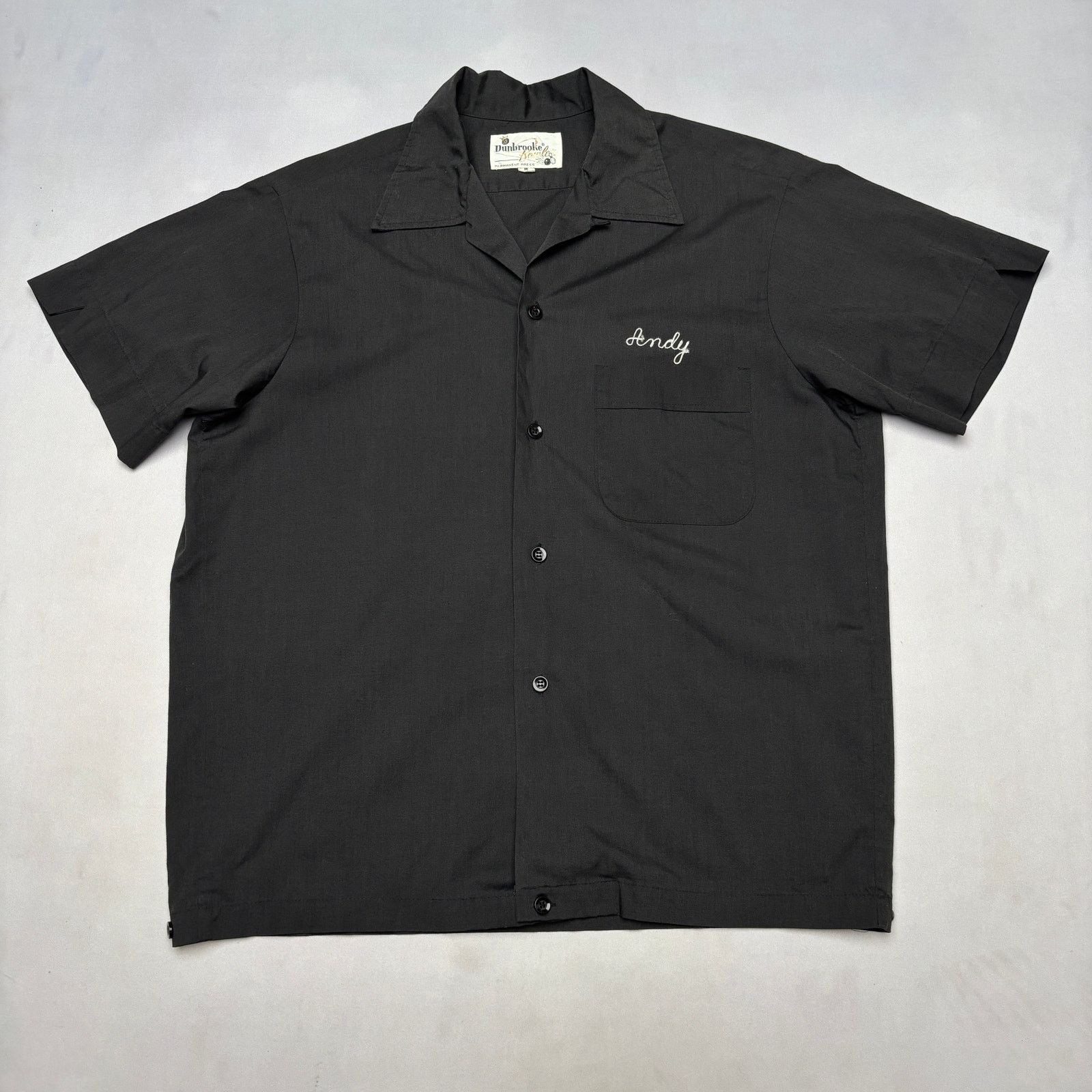 Dunbrooke Vintage 60s Dunbrooke Bowling Shirt Button Up Loop Collar M Size US M / EU 48-50 / 2 - 2 Thumbnail