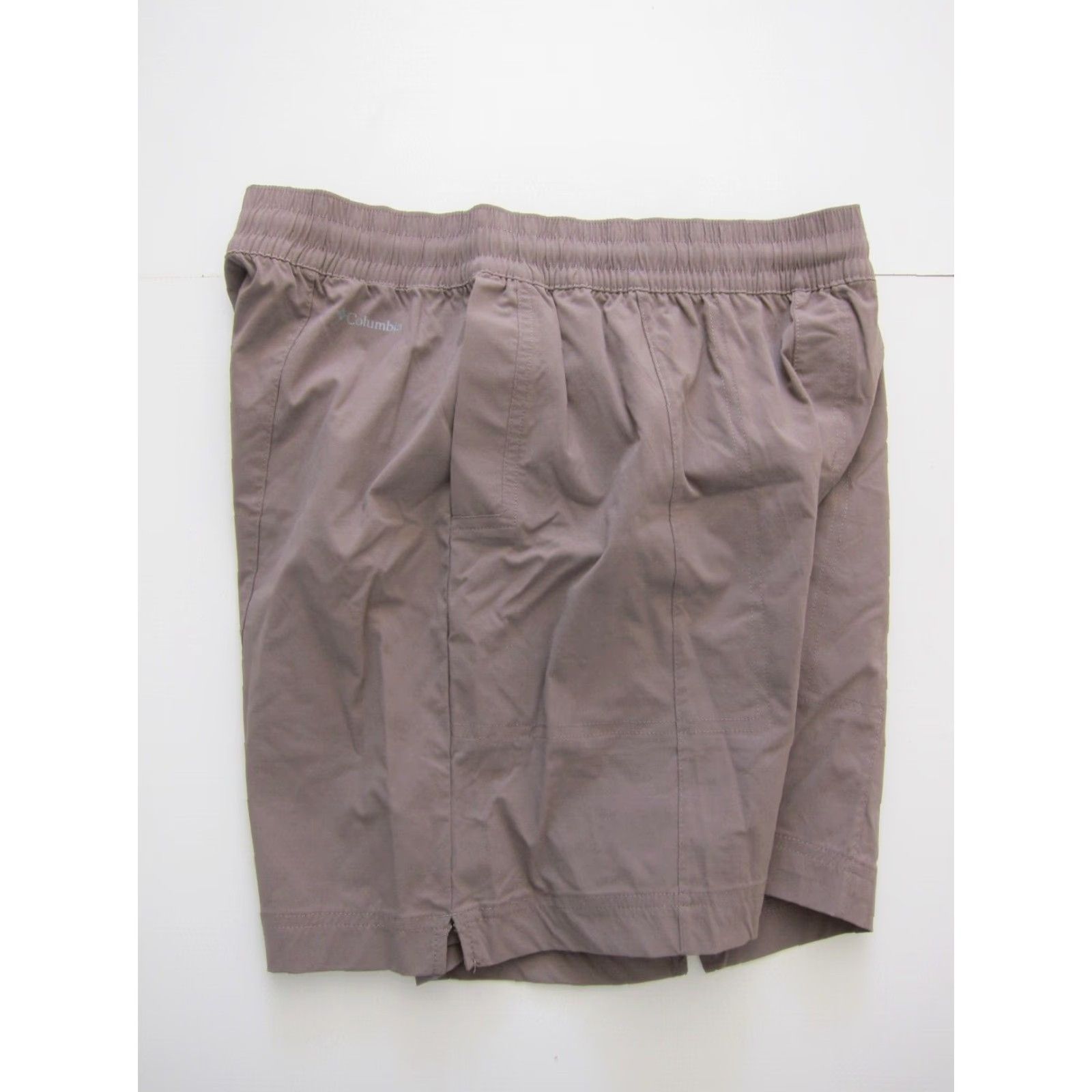 Vintage Columbia Nylon Stretch Brown Pocket Active Hike Travel Chino Short Women Medium Size 32" / US 10 / IT 46 - 8 Thumbnail