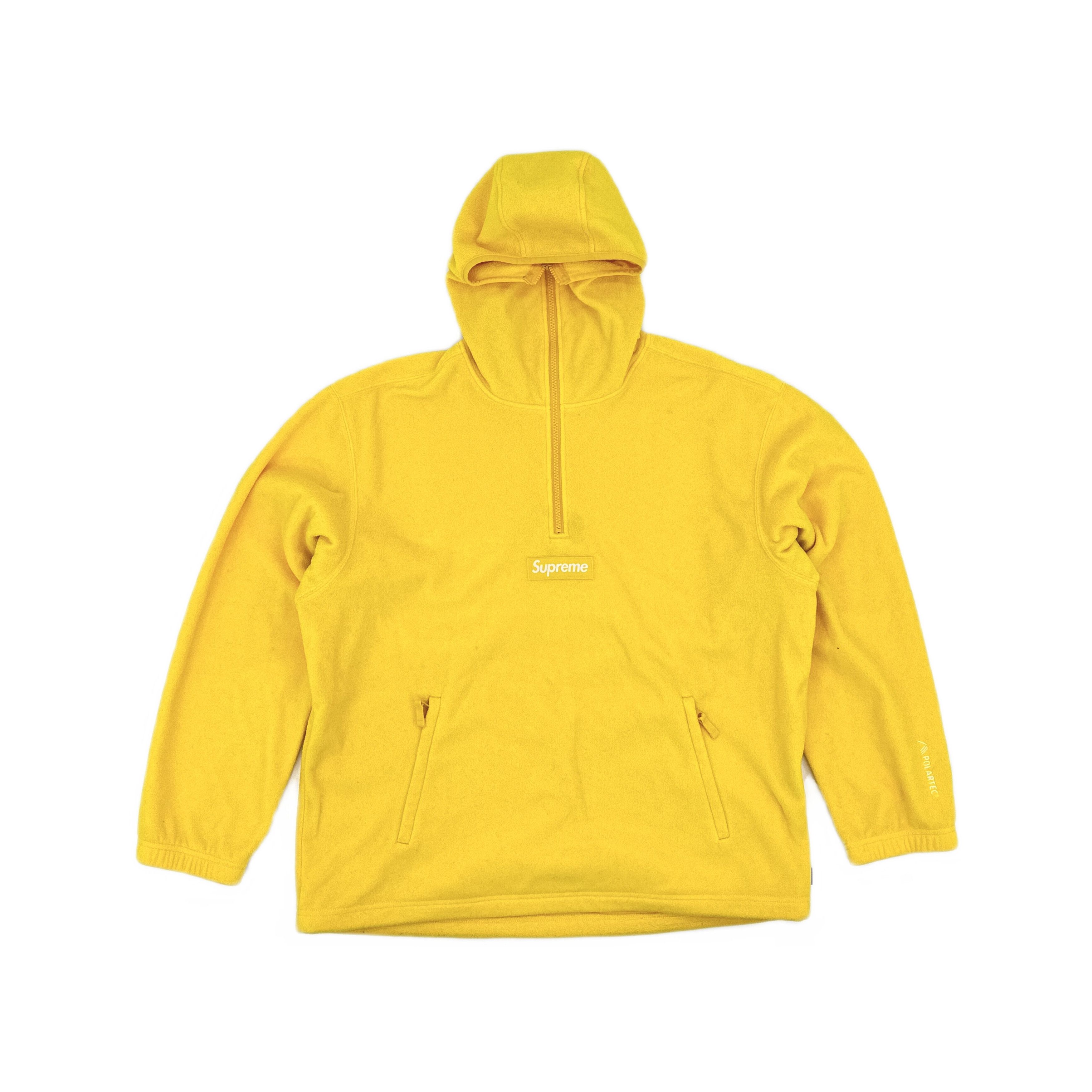 Supreme Supreme Polartec Half Zip Hooded Sweatshirt Size XL Size US XL / EU 56 / 4 - 1 Thumbnail