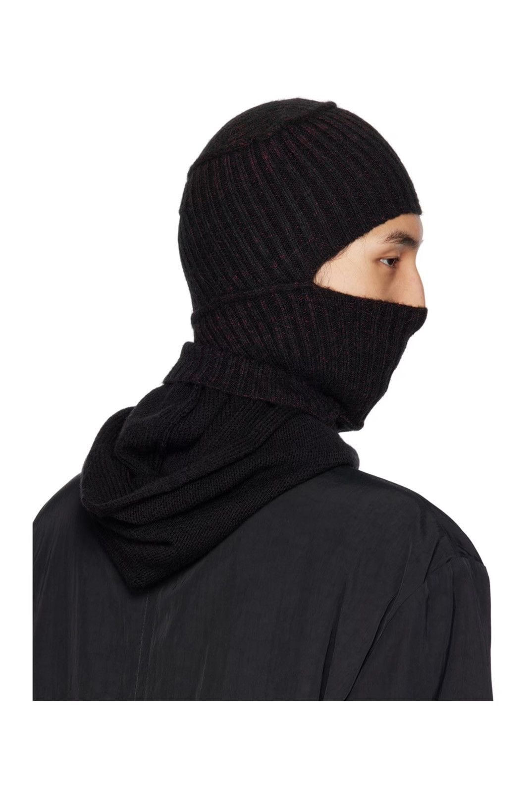 Maison Margiela !DS! AW23 Maison Margiela Exposed Seam Rolling Balaclava Size ONE SIZE - 5 Thumbnail
