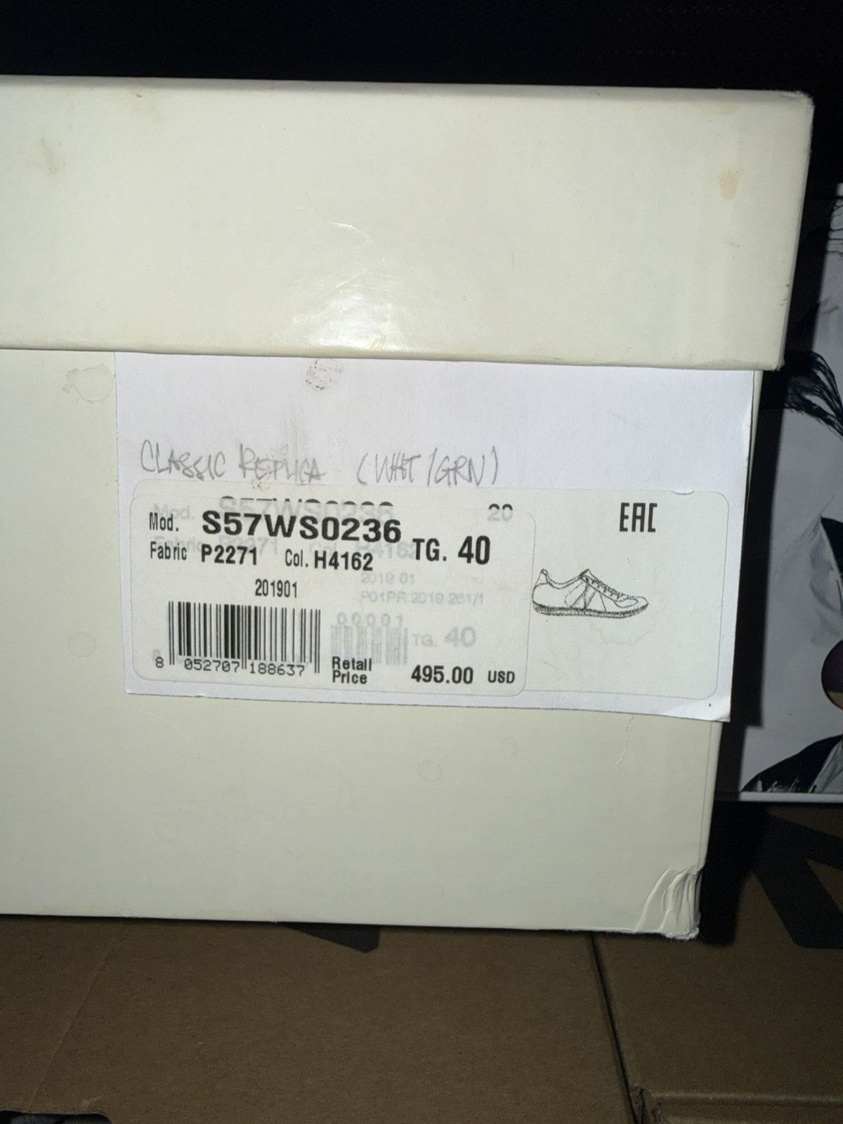 Maison Margiela Maison Margiela Replica GAT Sneakers Size US 8 / EU 41 - 8 Thumbnail