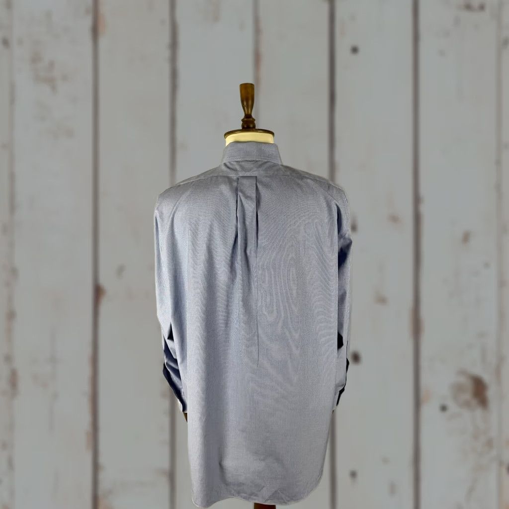 Brooks Brothers Brooks Brothers Mens Button-Up Shirt Size 34 Blue Striped Long Sleeve Button-Down Collared Regular Fit Shirt Size US S / EU 44-46 / 1 - 1 Thumbnail