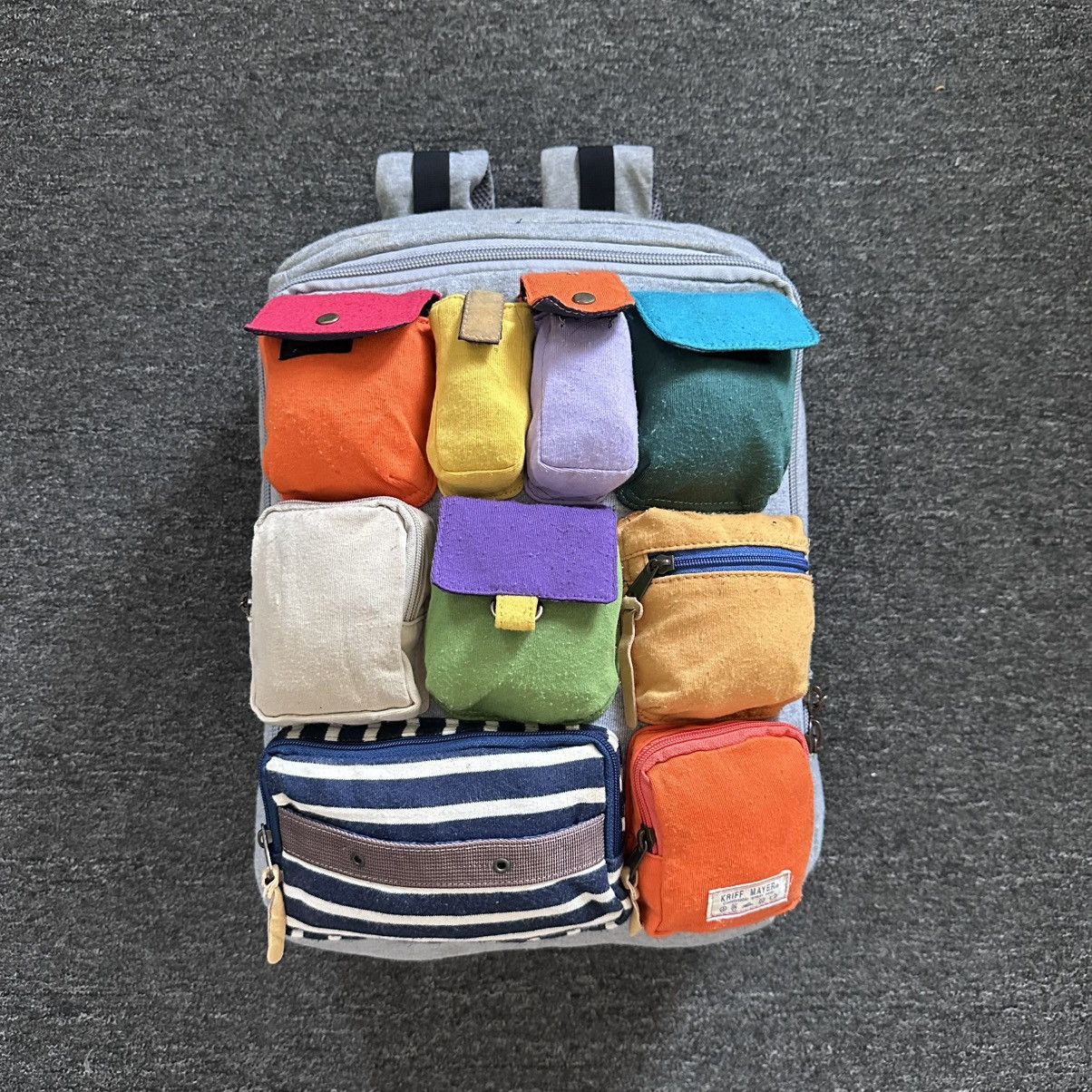 Japanese Brand KRIFF MAYER JAPAN MULTIPOCKET BACKPACK Size ONE SIZE - 2 Thumbnail