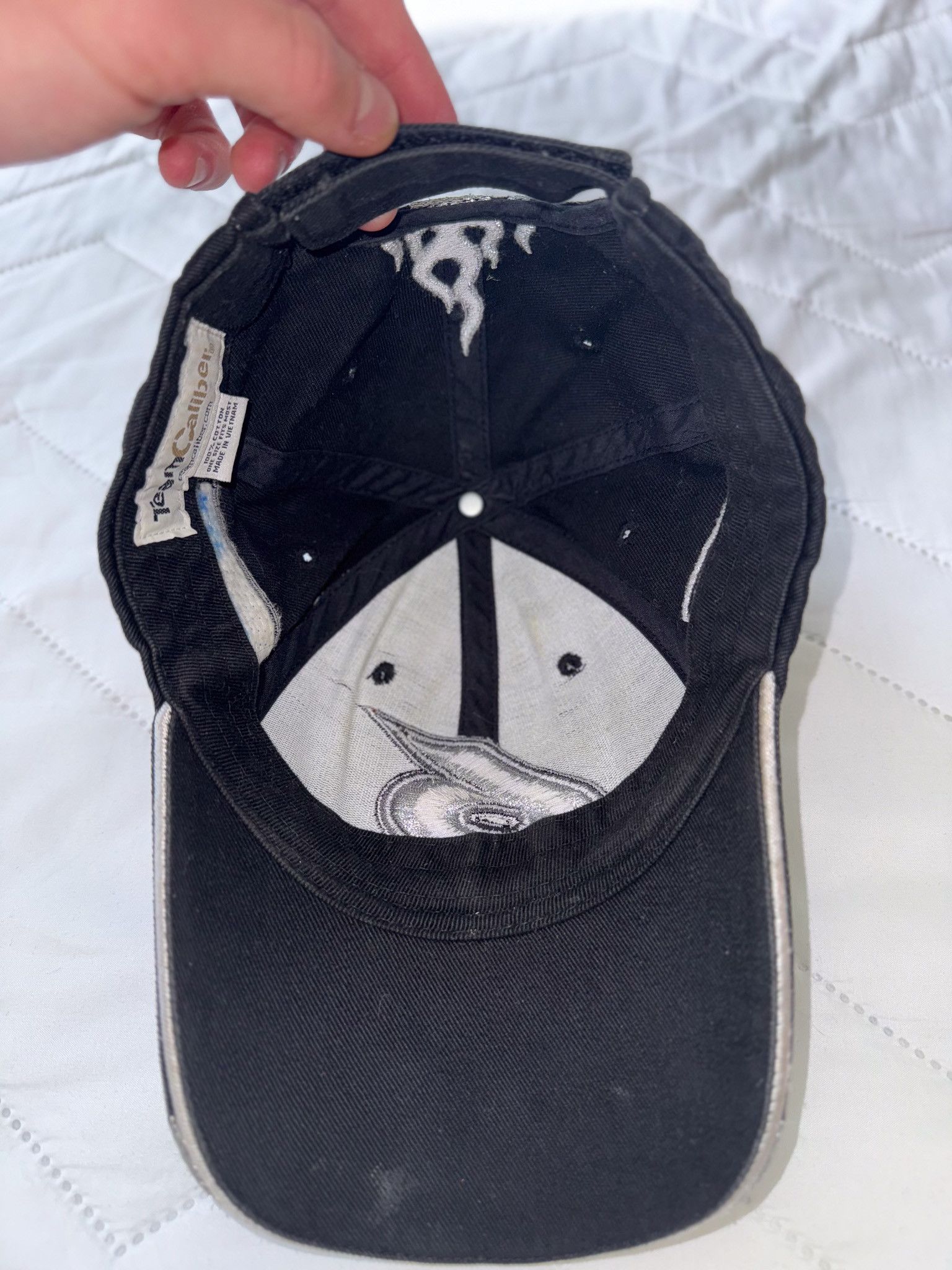 Other Roush Racing No.6 Black and Silver Flames Cap Size ONE SIZE - 3 Thumbnail