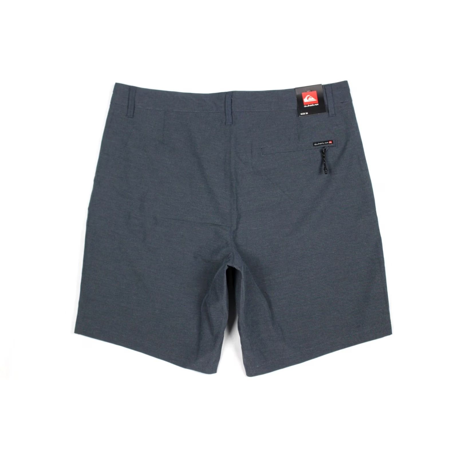Quiksilver Quiksilver Men's 8.5" Hybrid Chino Shorts Size 32 Steel Gray Blue Size US 32 / EU 48 - 2 Thumbnail