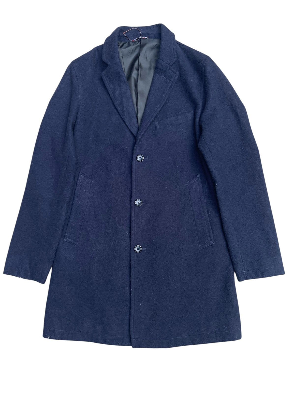 Beams Japan Vintage Beams Heart Navy Coat Jacket Size US S / EU 44-46 / 1 - 1 Thumbnail