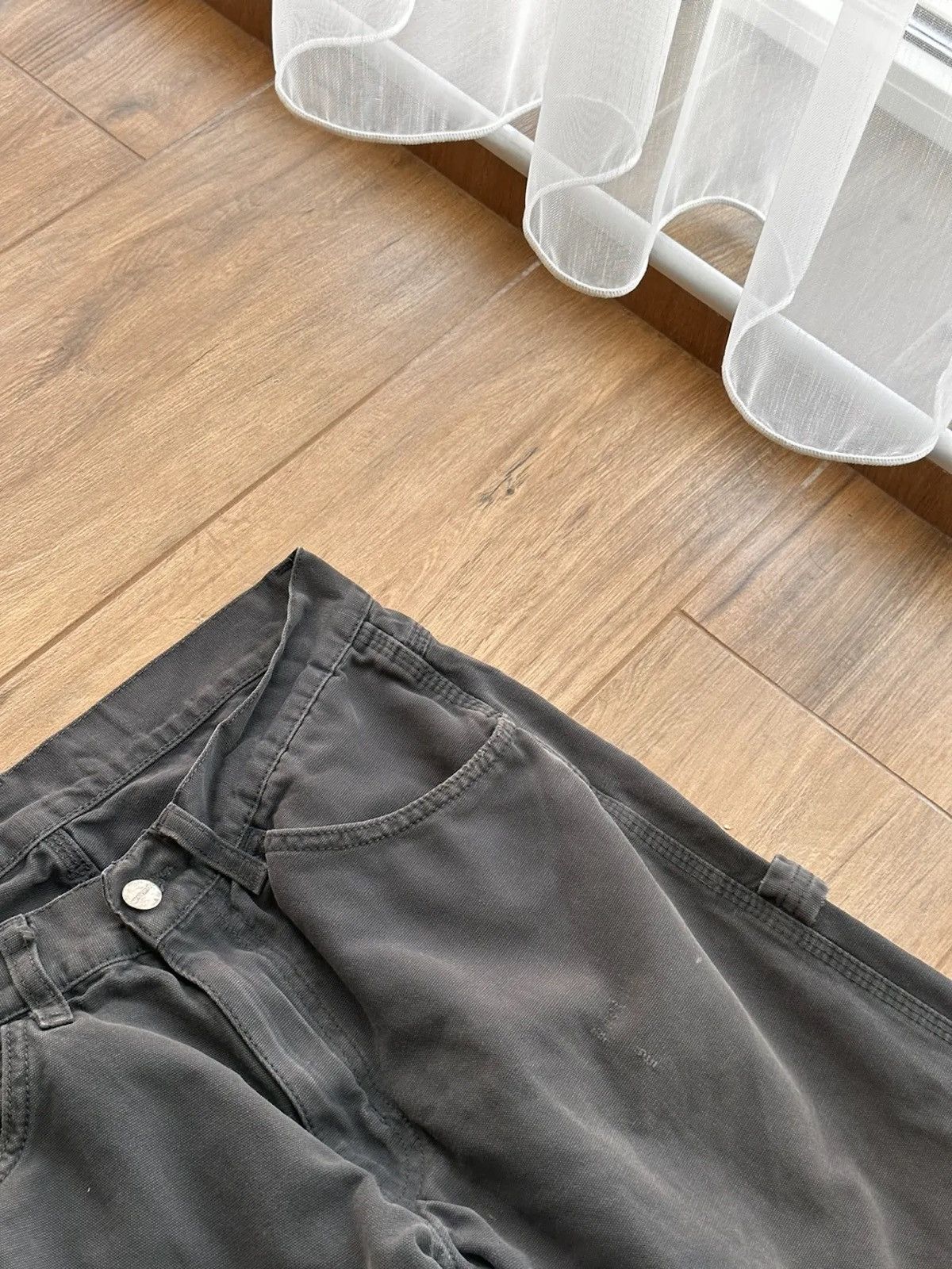 Vintage Carhartt WIP Fort Pants Faded Green Cargo Pants