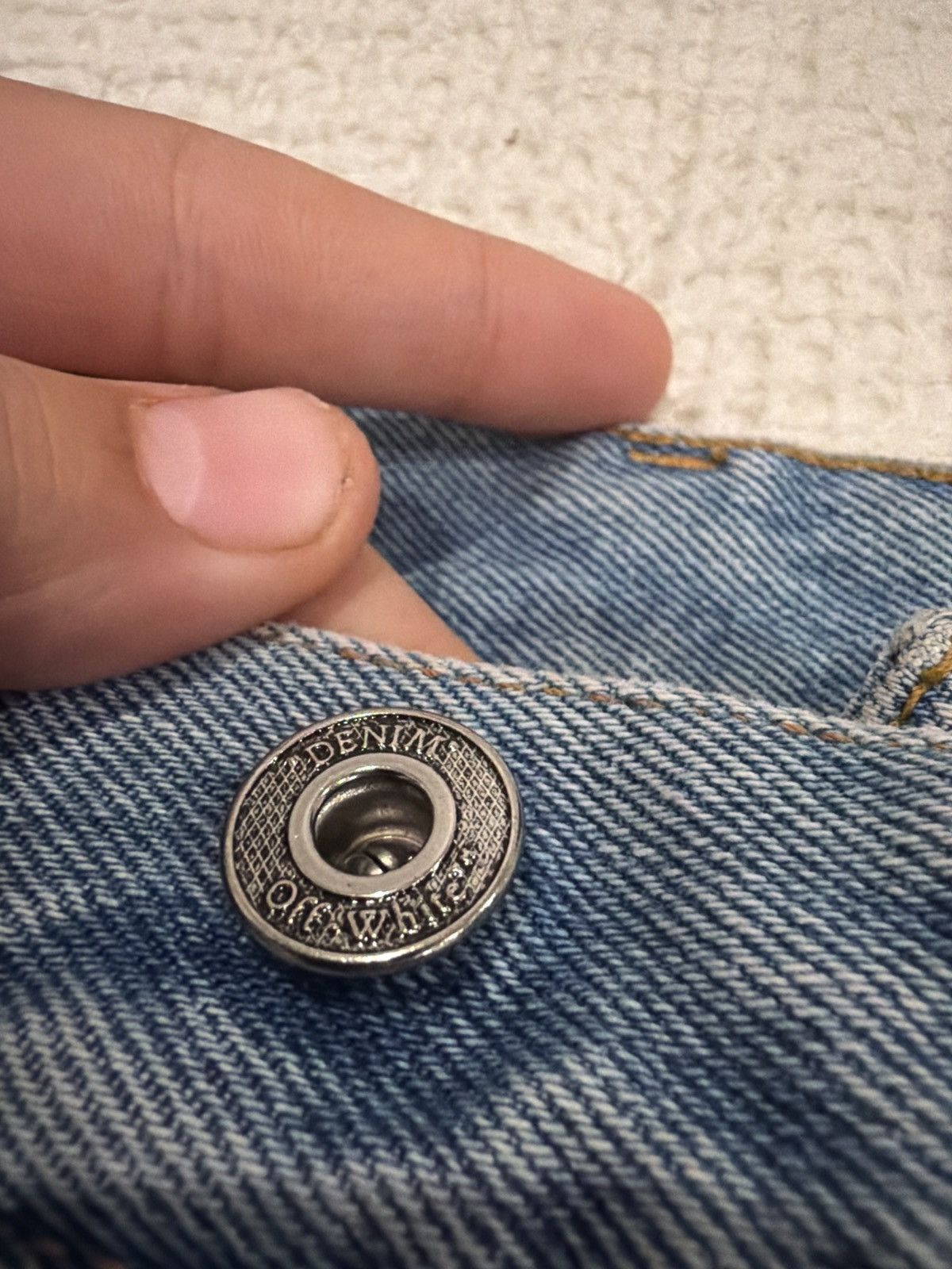 Off-White Baggy Blue Jeans Size US 36 / EU 52 - 3 Thumbnail
