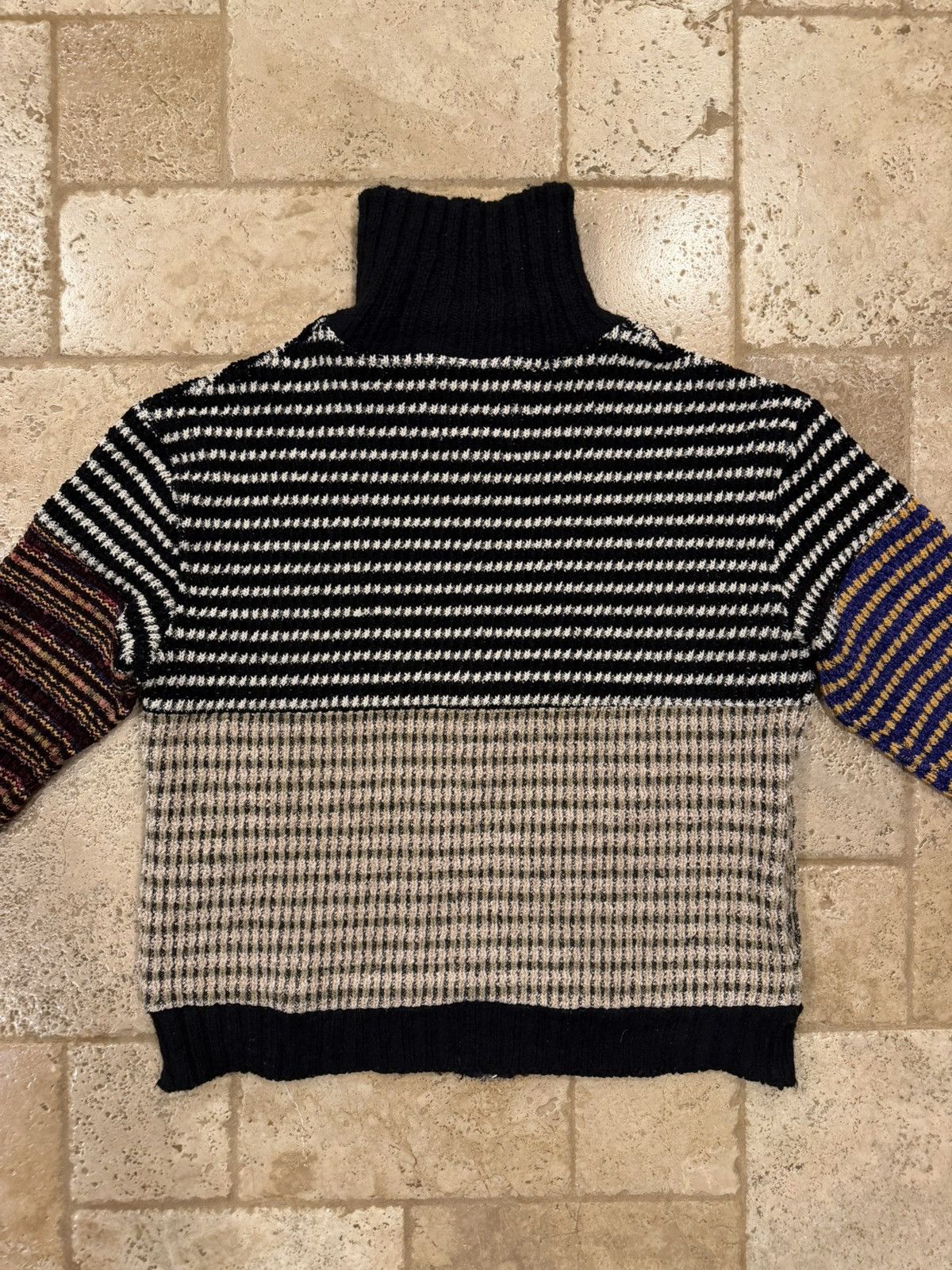 Andersson Bell Andersson Bell Multi Color Zip Up Cardigan Sweater Size US XL / EU 56 / 4 - 12 Thumbnail