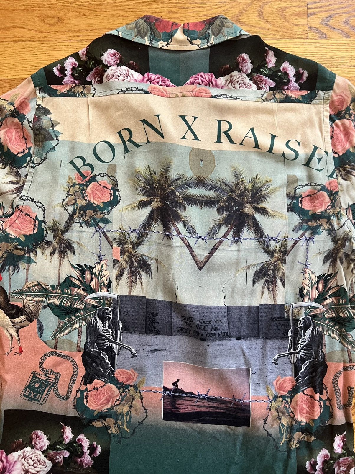 Born X Raised BORN X RAISED INDIAN SUMMER PRINT BUTTON-UP SHIRT Size US M / EU 48-50 / 2 - 6 Thumbnail