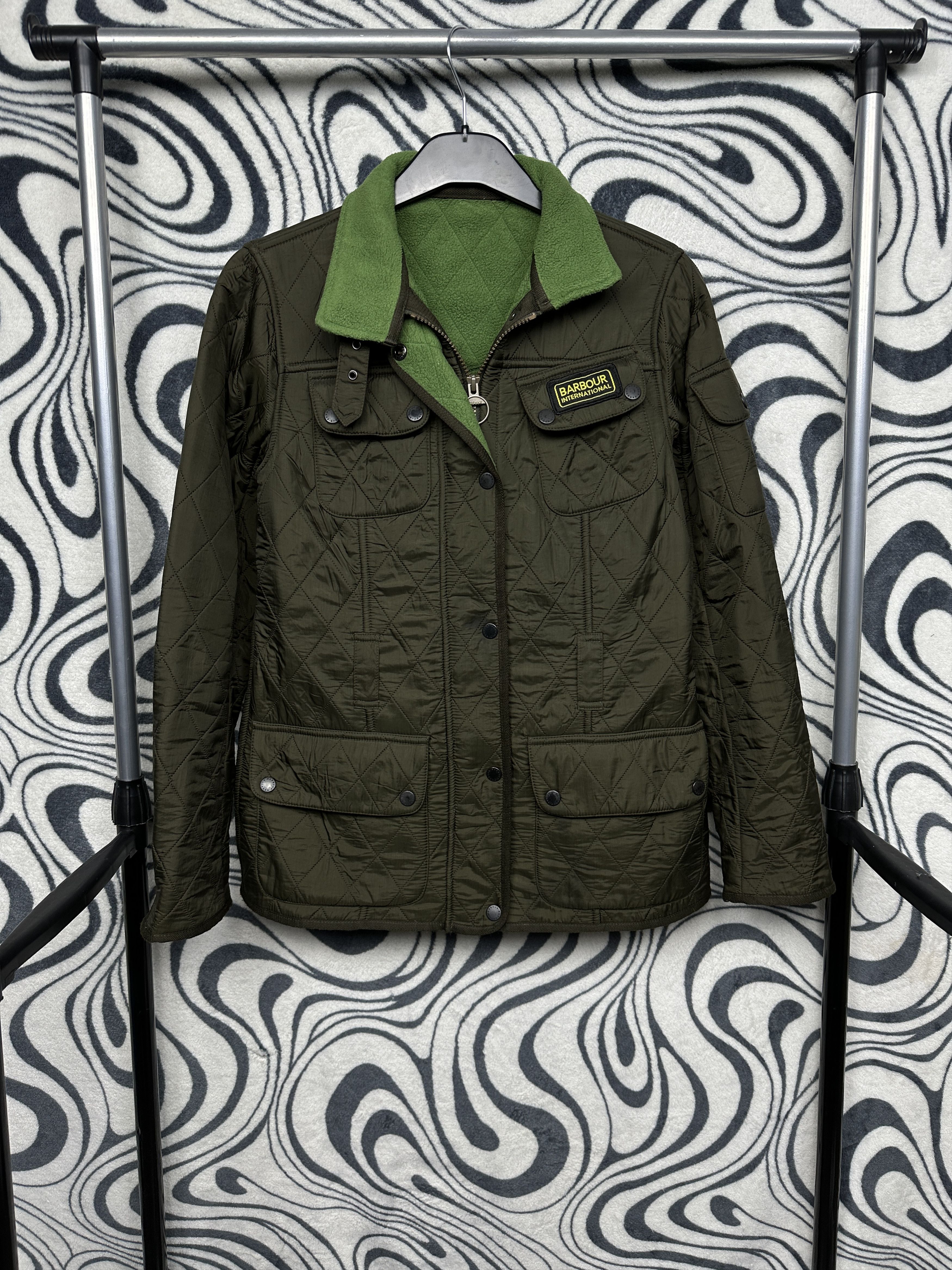 Barbour Barbour International Polarquilt Womens Quilted Jacket Size M / US 6-8 / IT 42-44 - 1 Thumbnail
