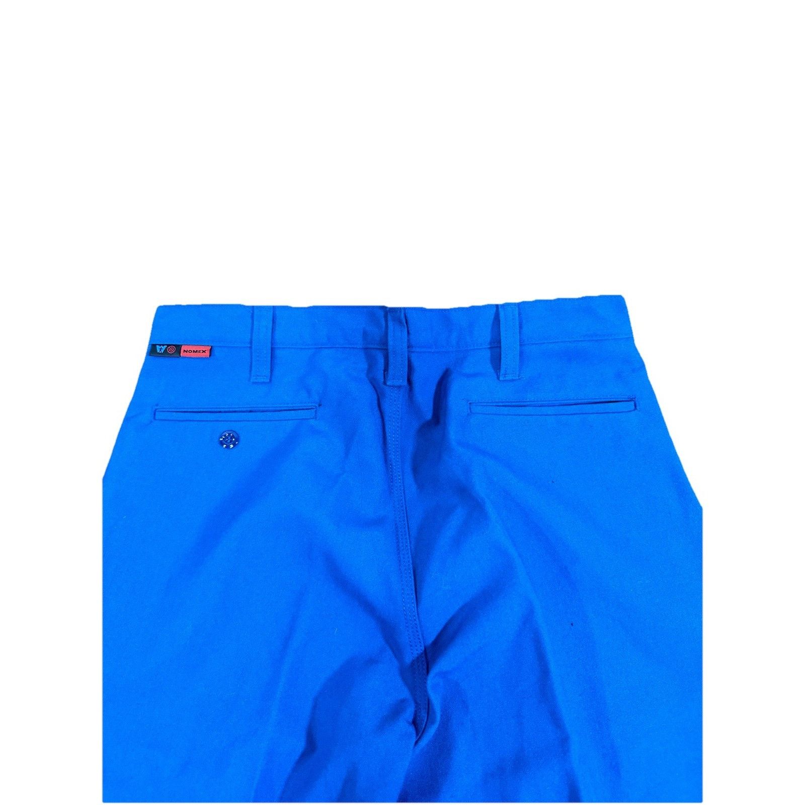 Vintage Vintage New Workrite Work Pants Chino Blue Nomex Made In USA Size US 33 - 4 Thumbnail