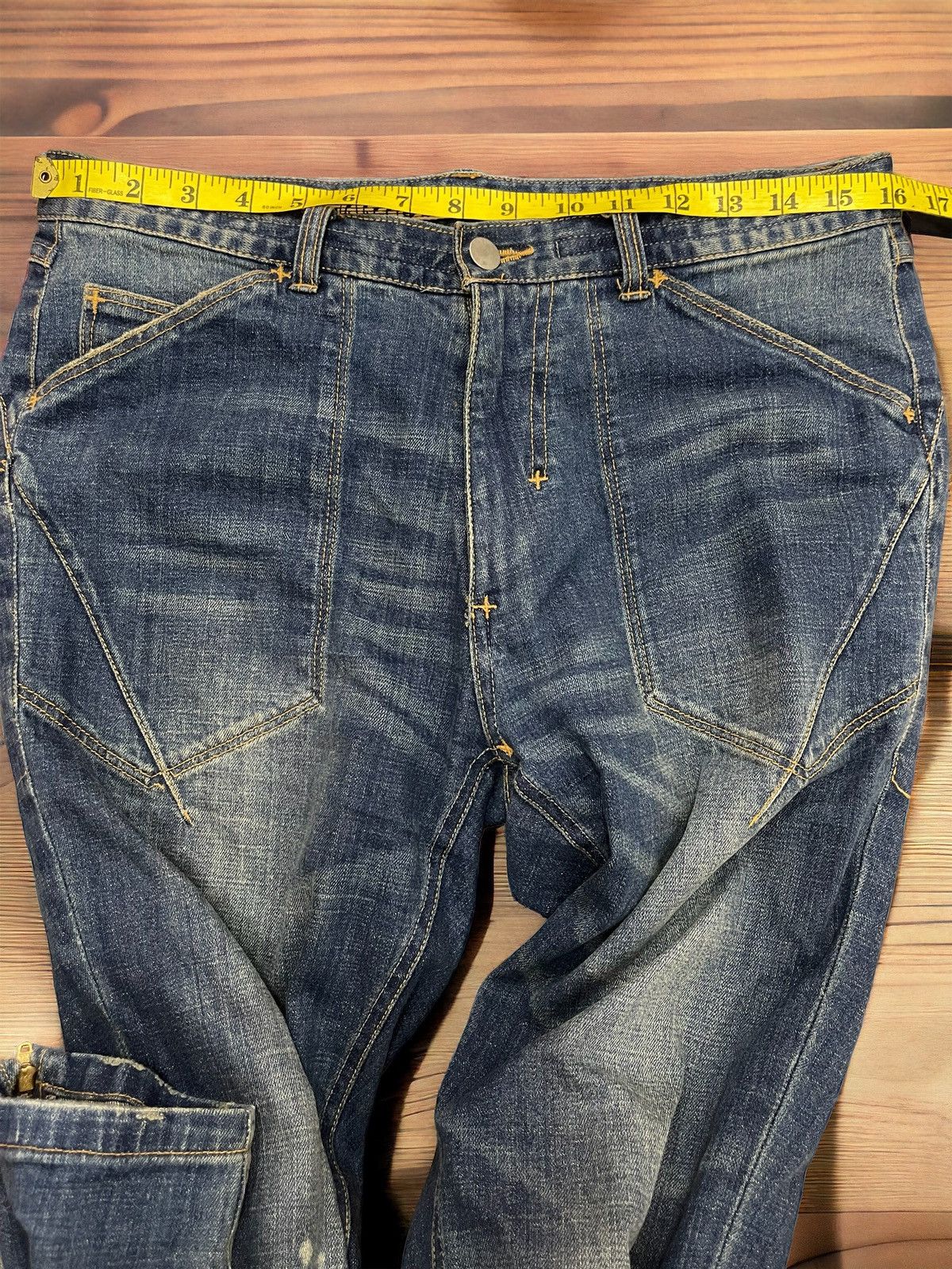 Number (N)ine × Takahiromiyashita The Soloist. Number (N)ine Denim Jeans Size US 32 / EU 48 - 4 Thumbnail