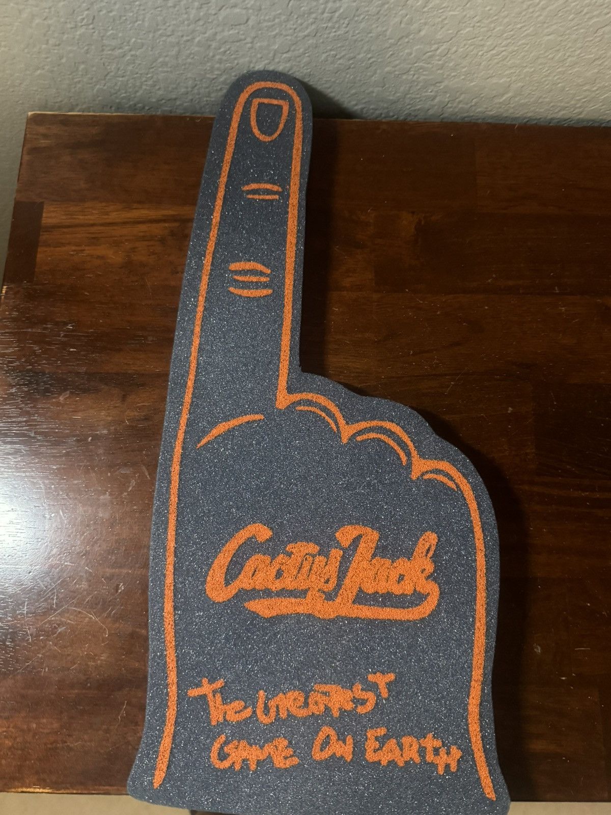 Travis Scott Cactus jack celebrity softball game 2024 foam finger Size ONE SIZE - 1 Preview