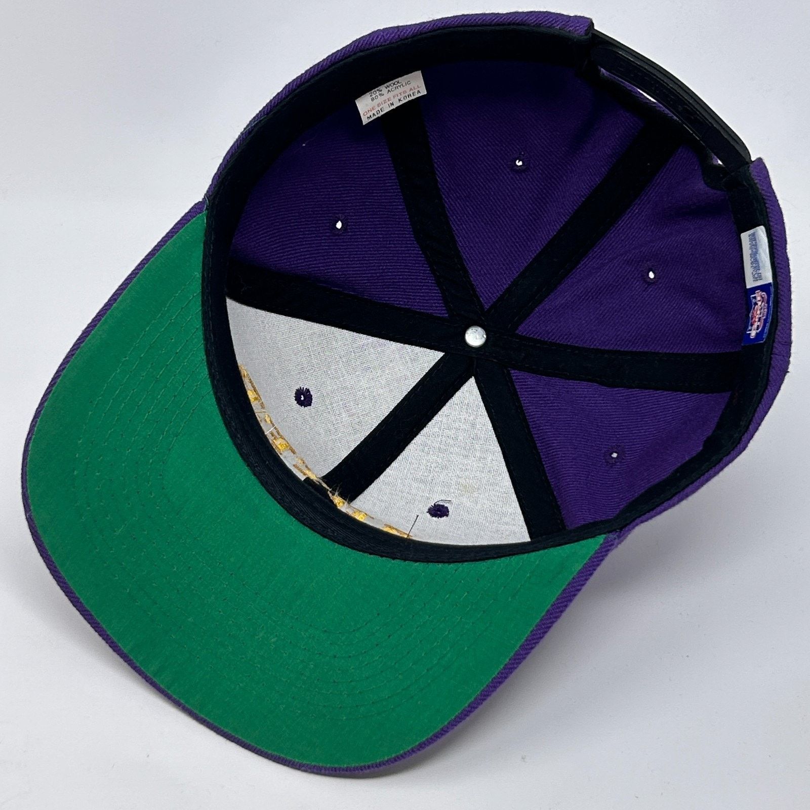NFL Vintage 90s Minnesota Vikings Cris Carter Hat Baseball Cap Size ONE SIZE - 4 Thumbnail
