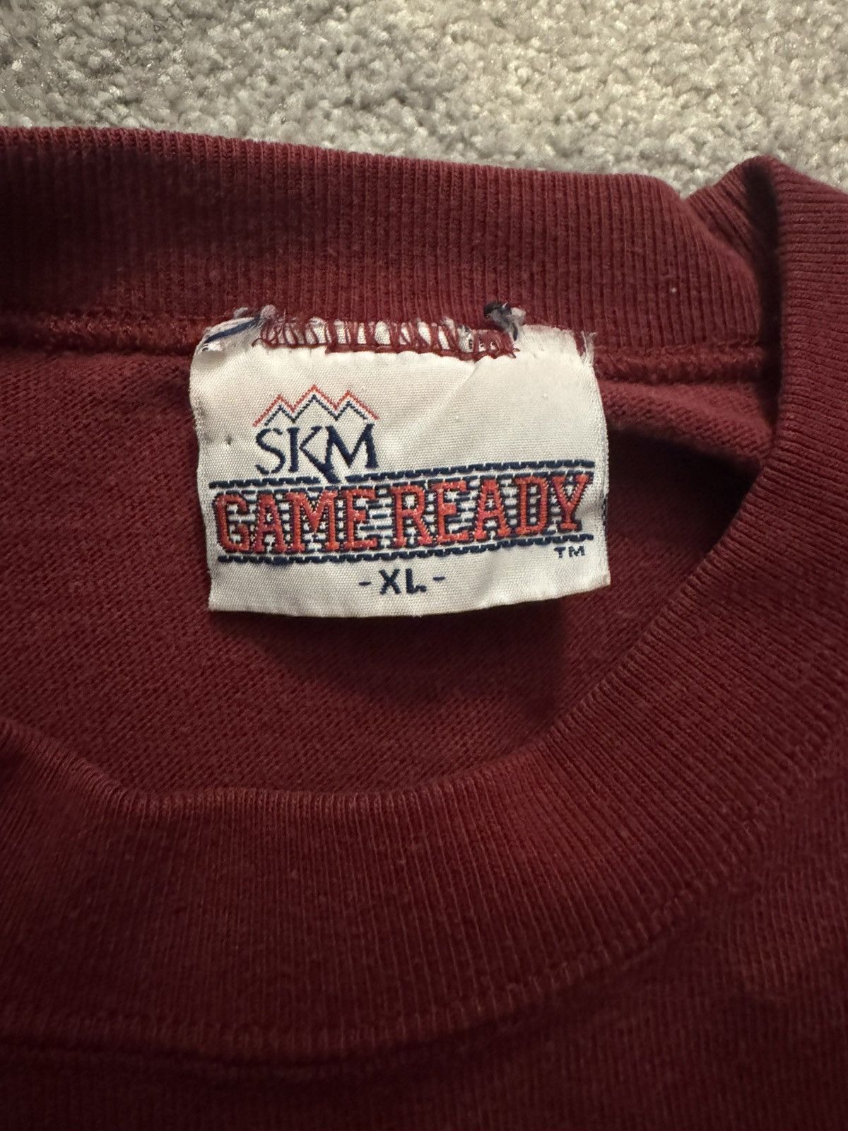 Vintage Vintage 90’s Virginia Tech Maroon Tee Size US XL / EU 56 / 4 - 3 Thumbnail