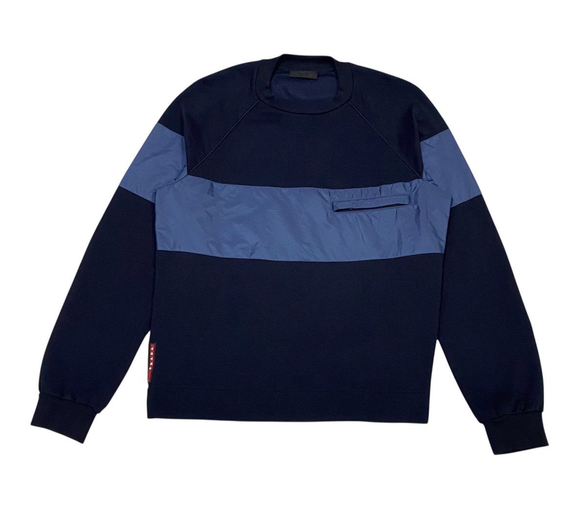 Prada Prada Neoprene Crewneck Sweatshirt Size US L / EU 52-54 / 3 - 2 Thumbnail