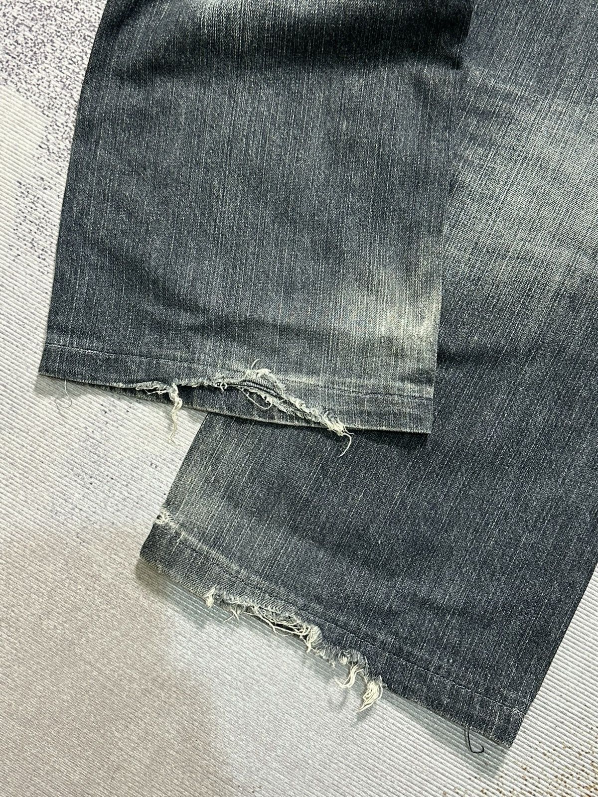 PPFM Japanese Brand Root Three Distressed Jeans Size US 30 / EU 46 - 14 Thumbnail