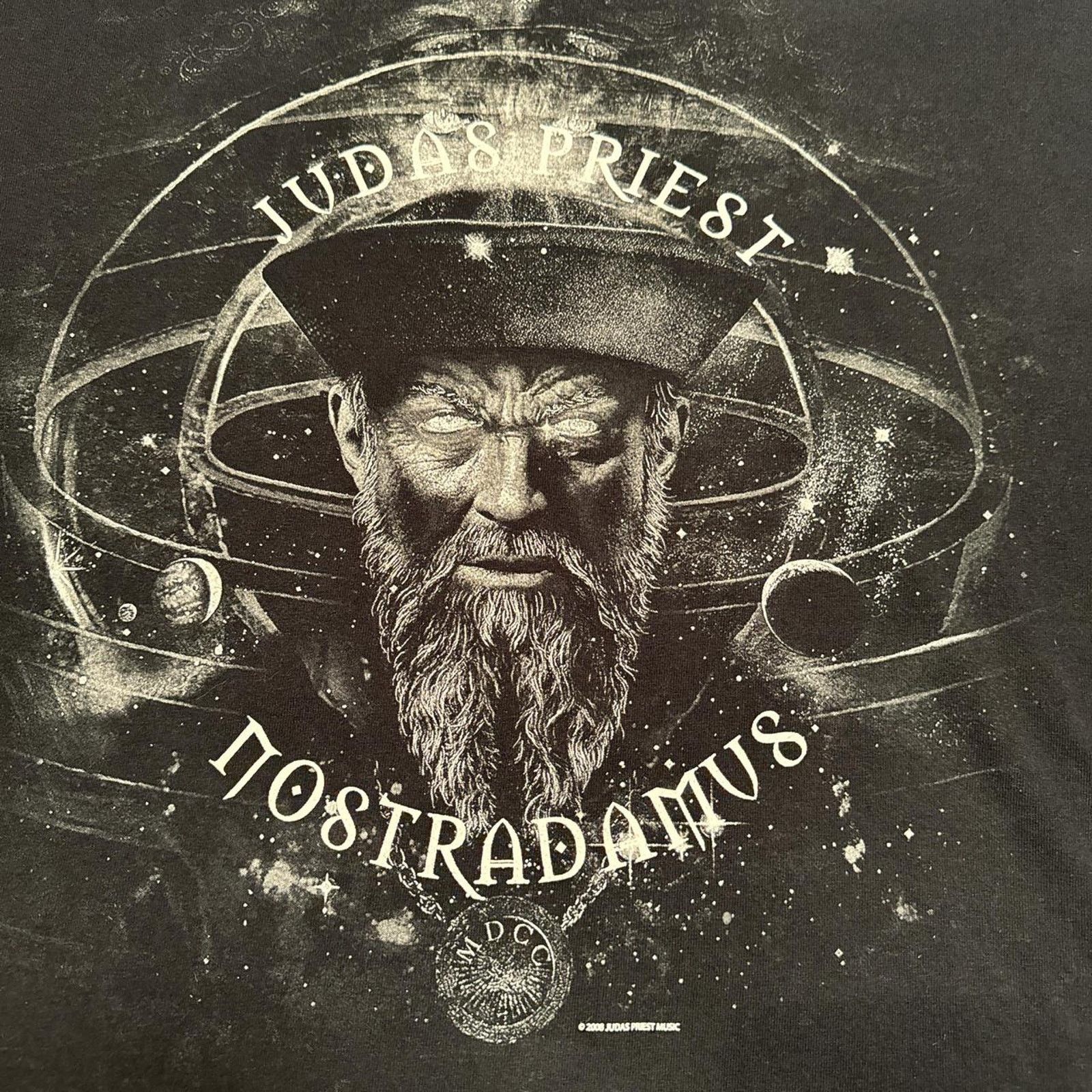 Gildan Judas Priest Concert tee Nostradamus 2008 Tour shirt 2XL Size US XXL / EU 58 / 5 - 5 Thumbnail