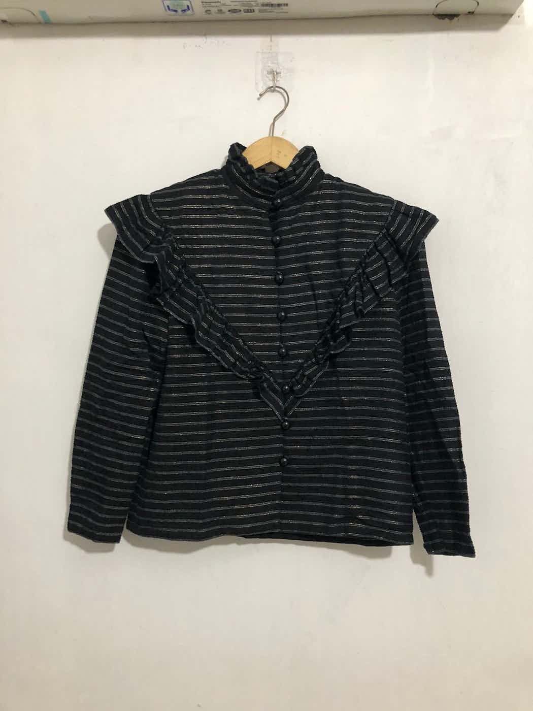 Christian Dior Monsieur Vintage Christian dior stripe long sleeve blouse Size S / US 4 / IT 40 - 1 Thumbnail