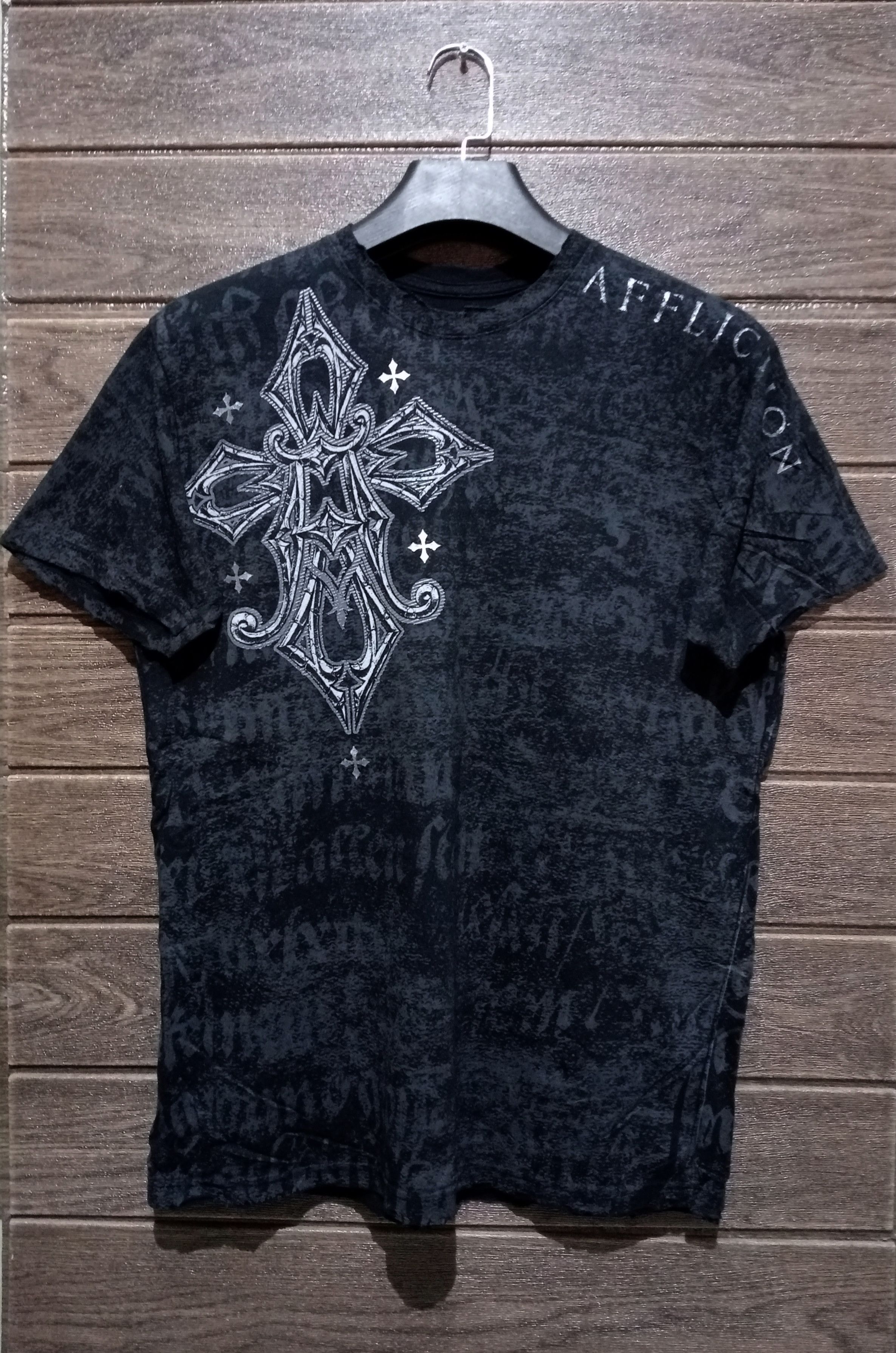 Affliction Affliction Distressed Design Punk Tee Made in USA Size US M / EU 48-50 / 2 - 1 Thumbnail
