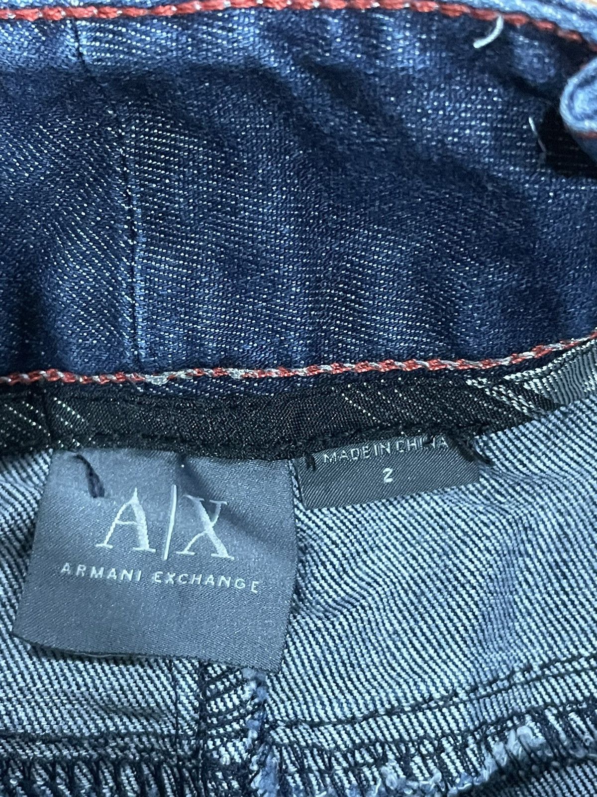 Armani Exchange Armani Exchange Denim Mini Skirt Size 29" - 4 Thumbnail
