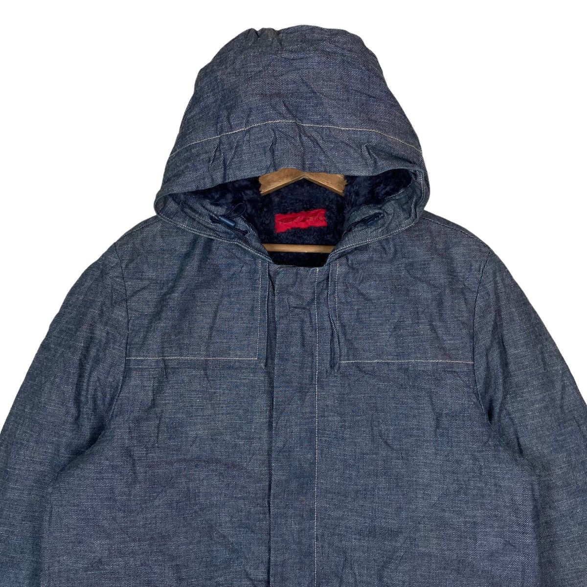 FCUK Vintage FCUK Jeans Hidden Zipper Hoodie Jacket Size US L / EU 52-54 / 3 - 2 Thumbnail