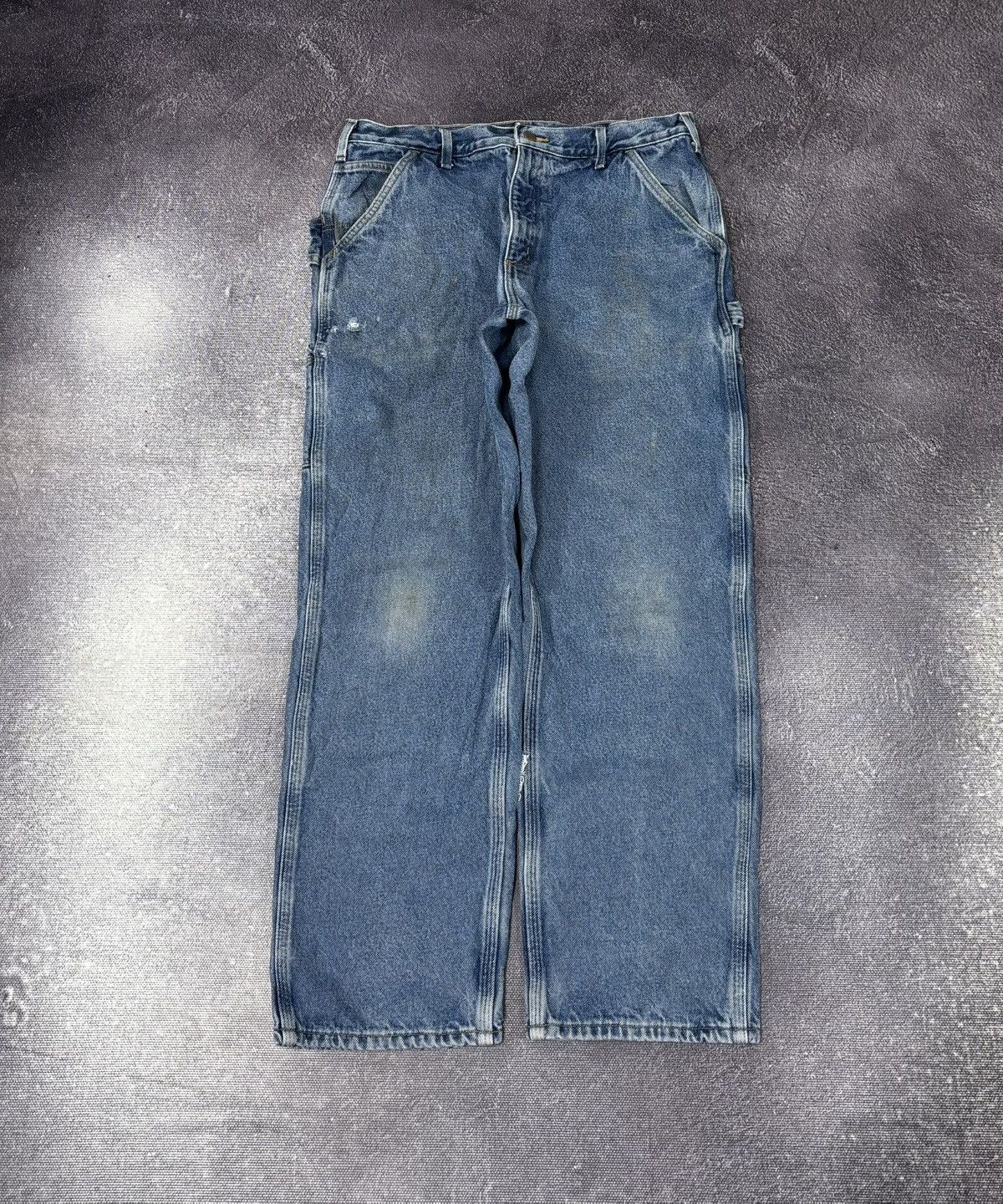 Carhartt Vintage Carhartt USA Workwear Insulated Denim Baggy Jeans Size US 36 / EU 52 - 2 Thumbnail