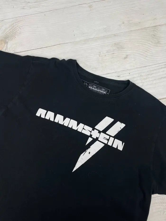 Vintage Vintage Rammstein T-Shirt Metal Rock Band Y2K Size US XXL / EU 58 / 5 - 3 Thumbnail