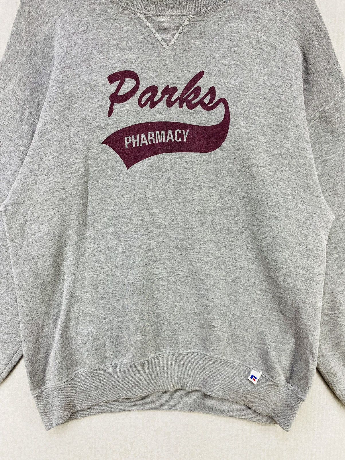 Russell Athletic Vintage Parks Pharmacy Sweatshirt Russel Tag Made In USA Size US L / EU 52-54 / 3 - 5 Thumbnail