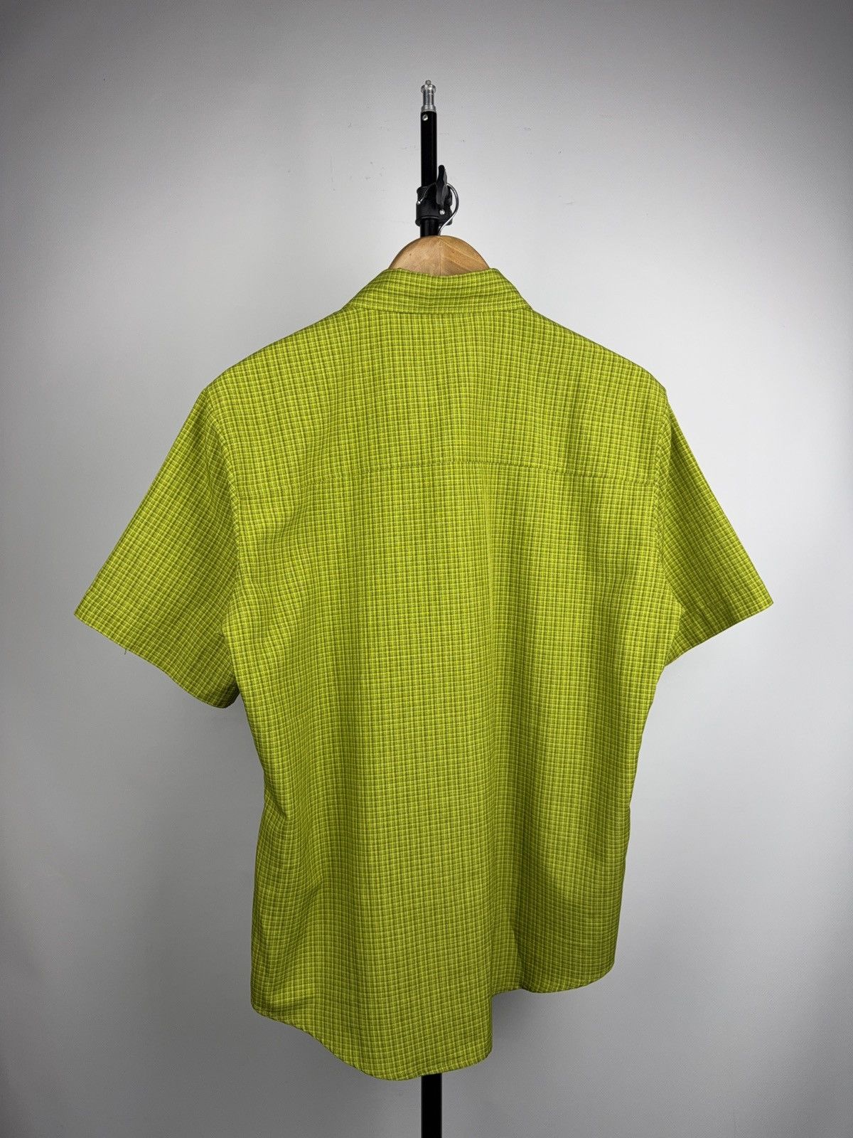 Jack Wolfskin Jack Wolfskin Outdoor Gorpcore Plaid Shirt Green Hiking Size US S / EU 44-46 / 1 - 2 Thumbnail