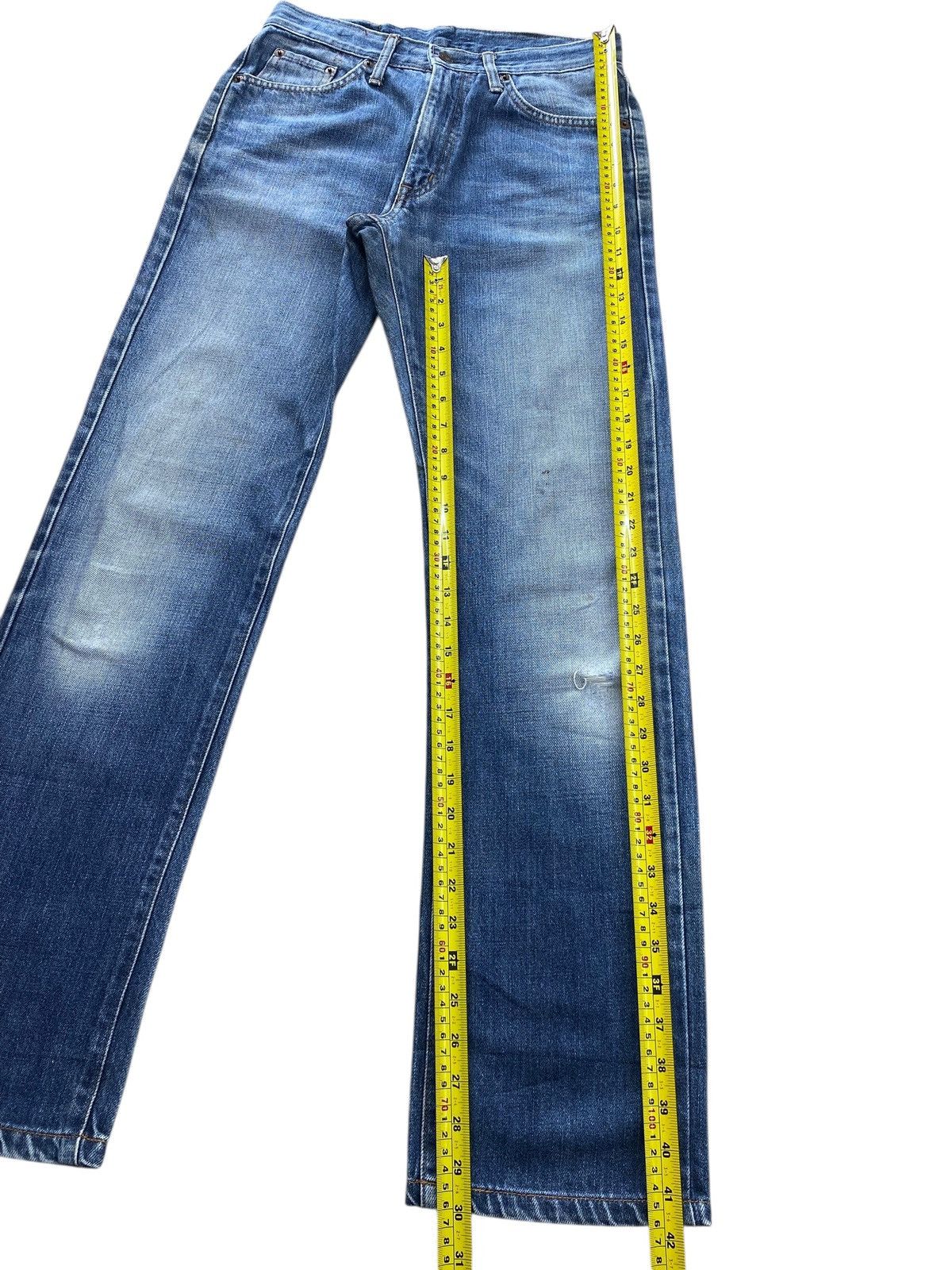 Edwin Edwin Faded Wash Straight Leg Style Jeans Size US 28 / EU 44 - 8 Thumbnail