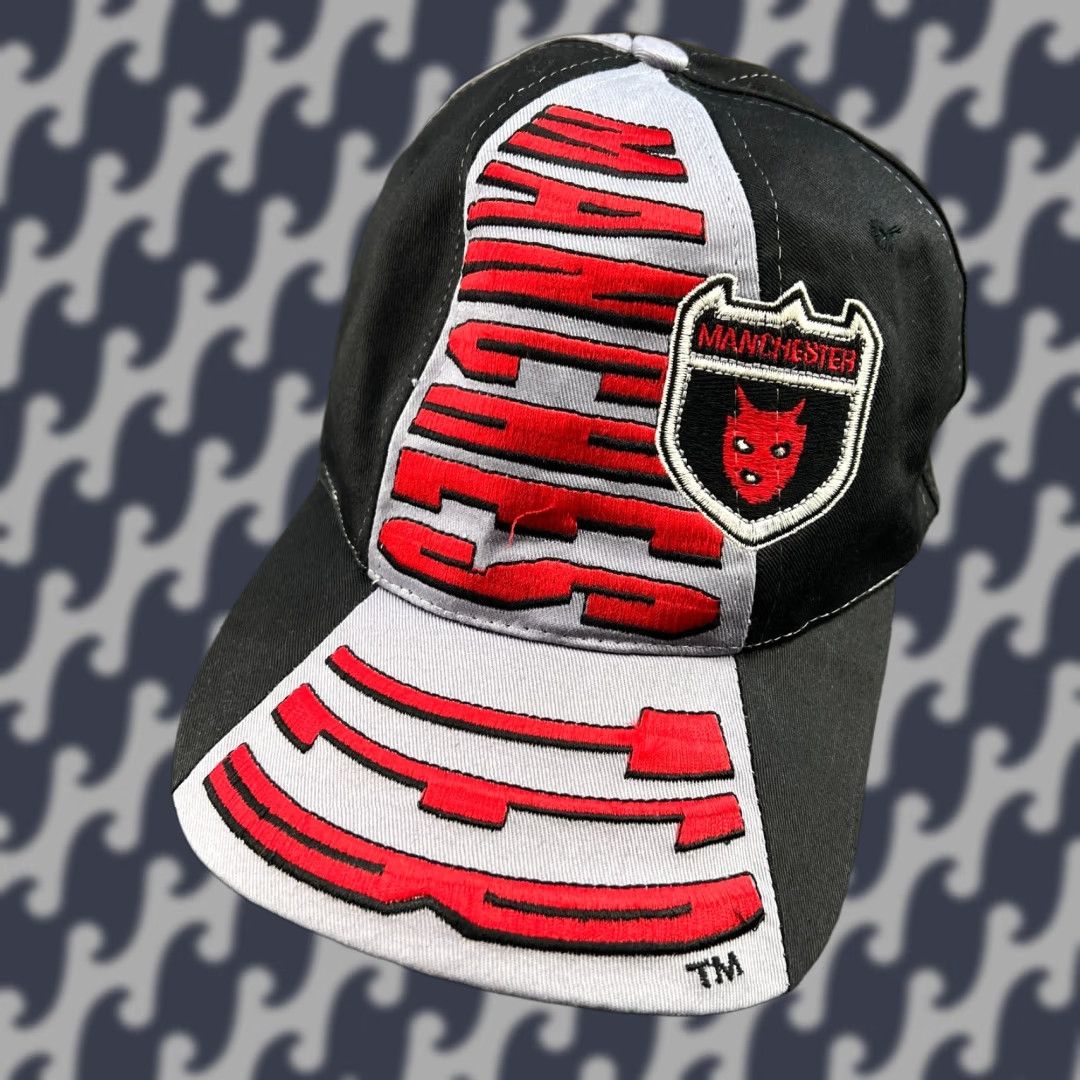 Vintage VINTAGE Manchester United TSI Baseball Cap One Size Adjustable Mens Size ONE SIZE - 1 Thumbnail