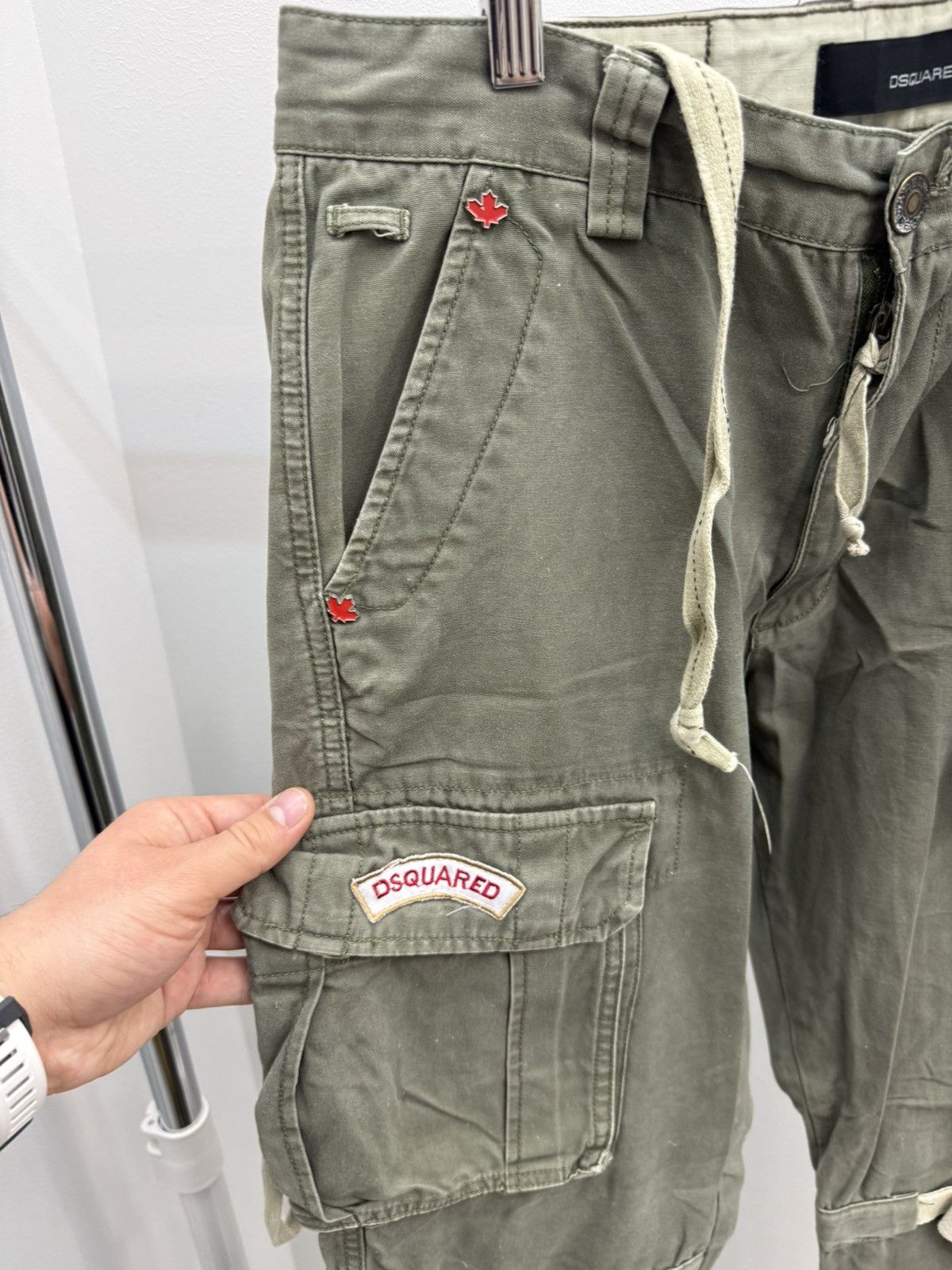 Dsquared2 Dsquared2 SS01 Tactical Military Bondage Cargo Pants Size US 32 / EU 48 - 8 Thumbnail