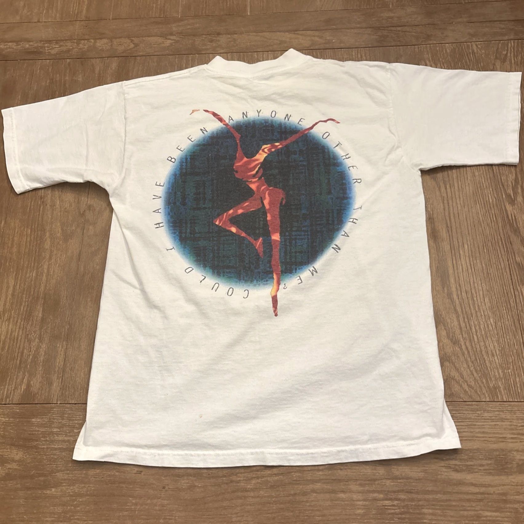 Other VINTAGE Dave Matthews Band Could I Have Been Anyone Other Than Me T-Shirt L Mens White Size L Size US L / EU 52-54 / 3 - 7 Thumbnail