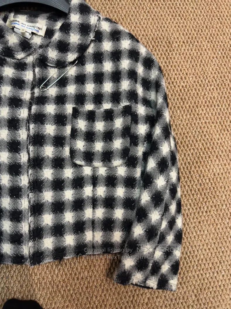 Comme des Garcons Comme Des Garcons Grid short coat Size S / US 4 / IT 40 - 3 Thumbnail