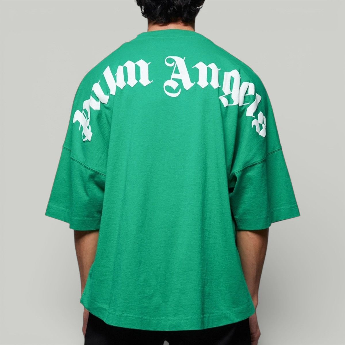 Palm Angels Palm Angels Forest Green Logo T-shirt *NEW* Size US XL / EU 56 / 4 - 7 Thumbnail