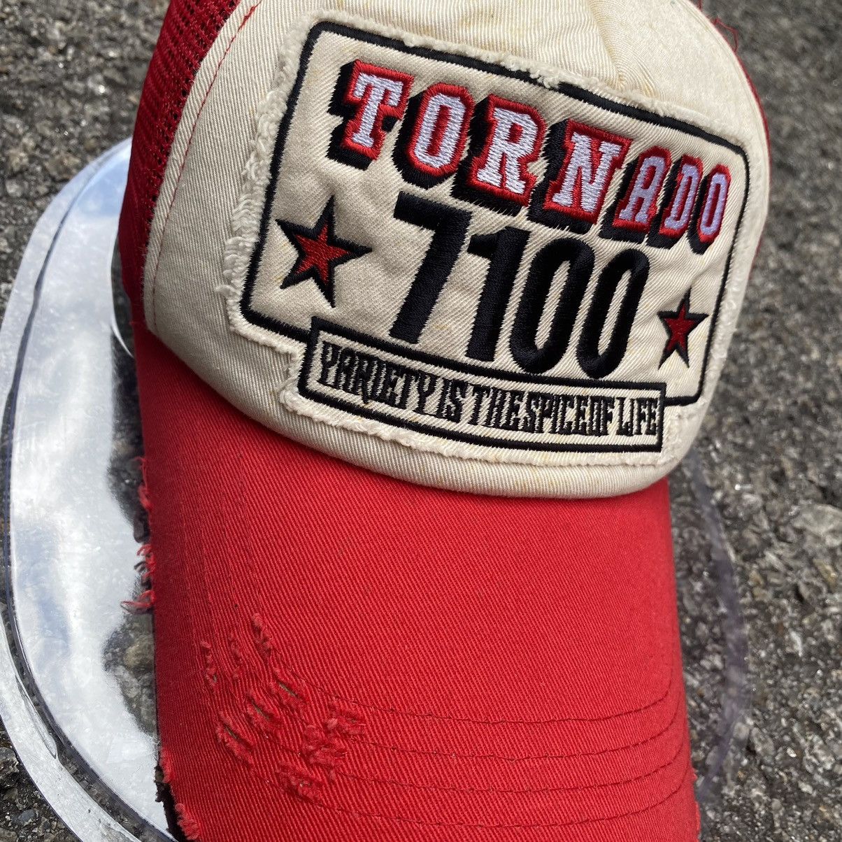 Vintage Tornado 7100 Distressed Trucker Hat Vintage Size ONE SIZE - 4 Thumbnail