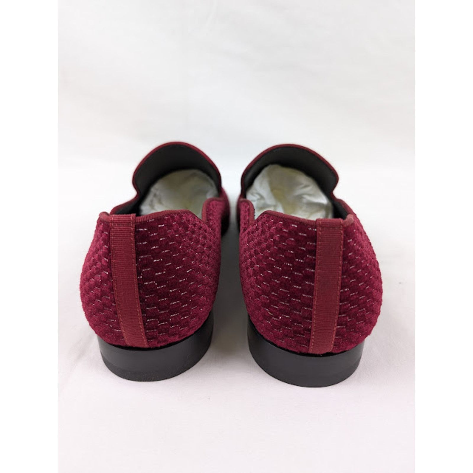 Christian Louboutin o1rshd1 Dandy Chick Orlato Flat Shoes in Bordeaux Size US 12 / EU 45 - 12 Thumbnail