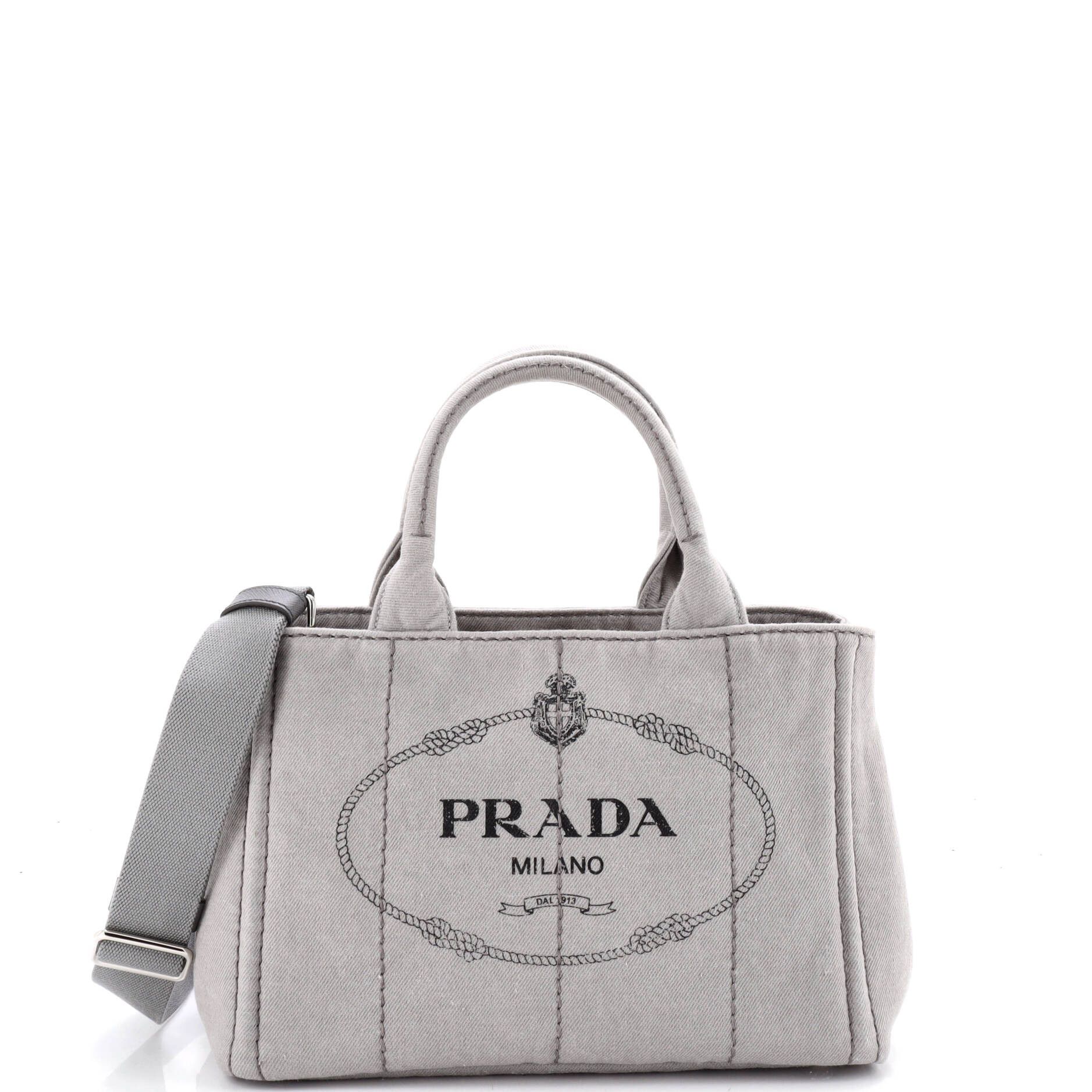 Prada Canapa Convertible Tote Size ONE SIZE - 1 Thumbnail