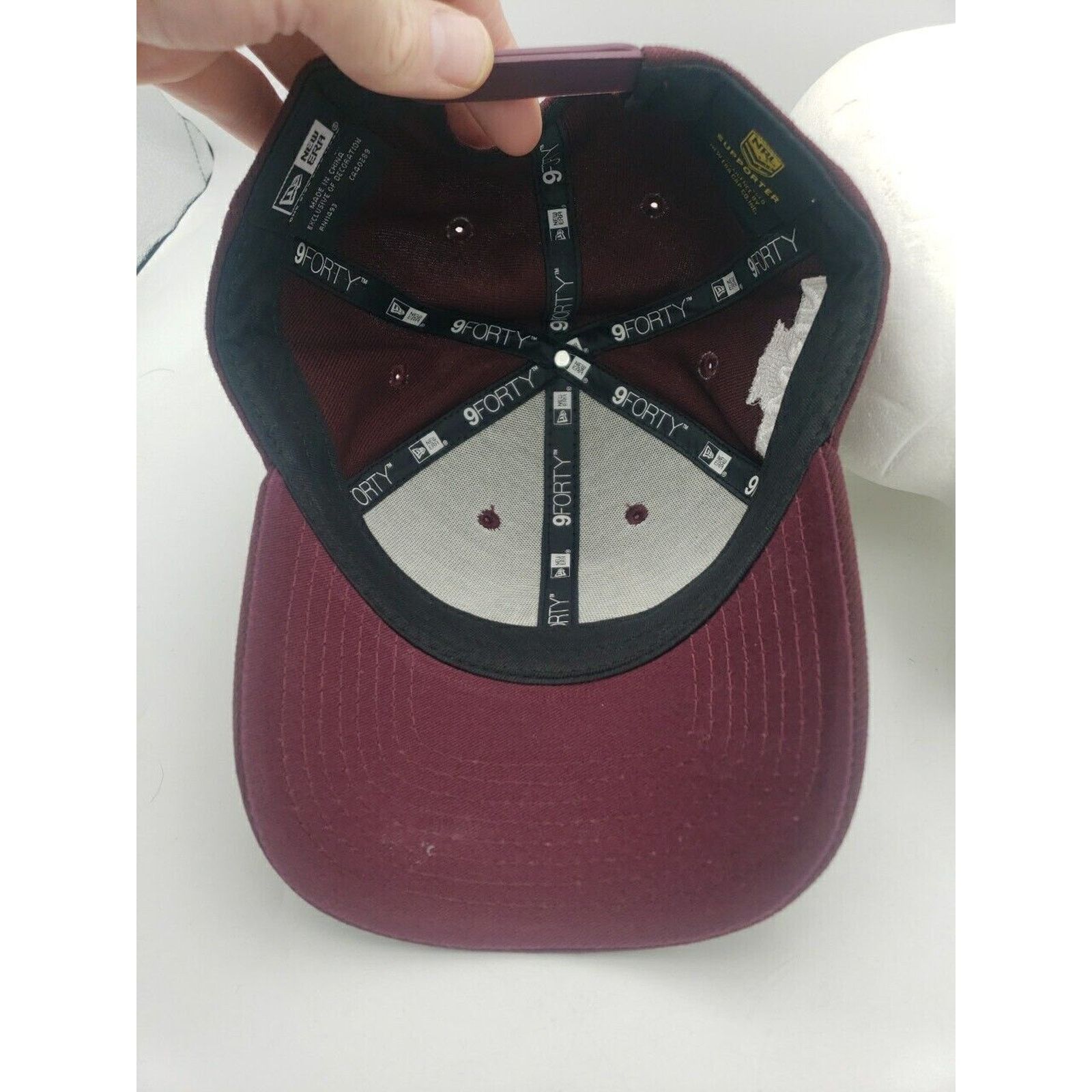 Other New Era Brisbane Broncos NRL Team Supporter Cap Hat 2004 Size ONE SIZE - 9 Thumbnail
