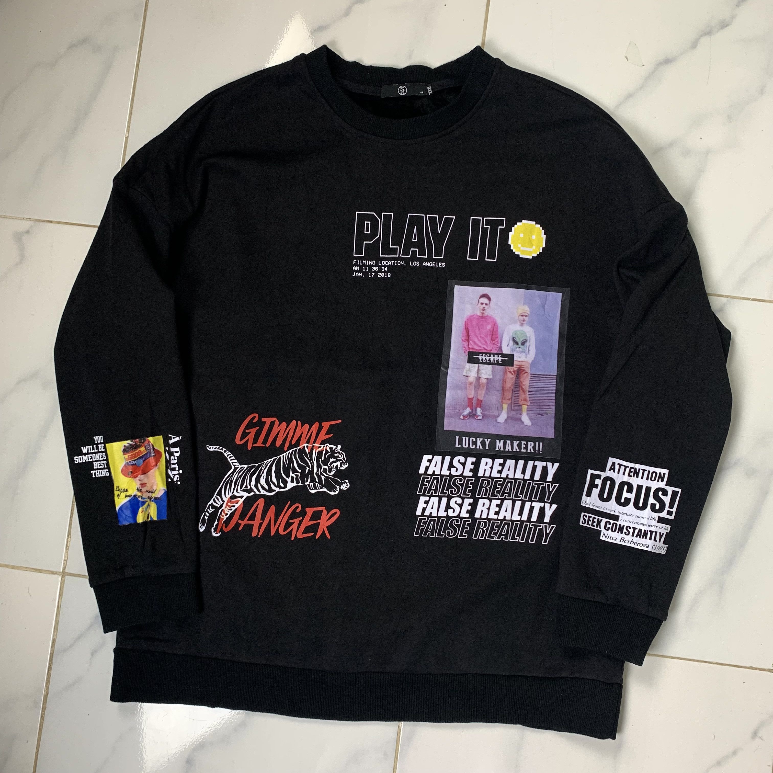 Japanese Brand Japanese Brand Art Graphic Sweatshirt Crewneck Size US L / EU 52-54 / 3 - 2 Thumbnail