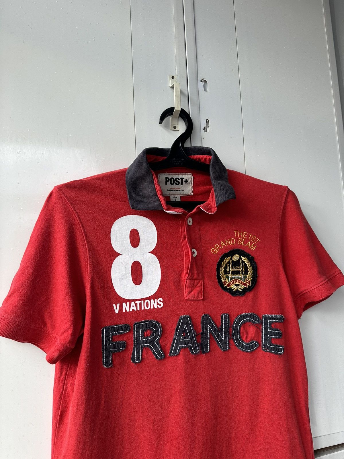 Polo Ralph Lauren 🇫🇷Vintage Polo Ralph Style France Logo Size US M / EU 48-50 / 2 - 8 Thumbnail