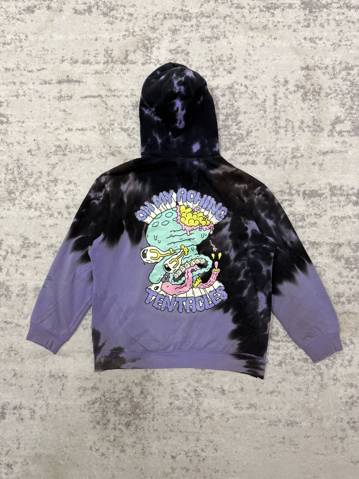 H&M H&M X Sponge Bob Tie Dye Pullover Sweater Hoodie Size US M / EU 48-50 / 2 - 15 Thumbnail