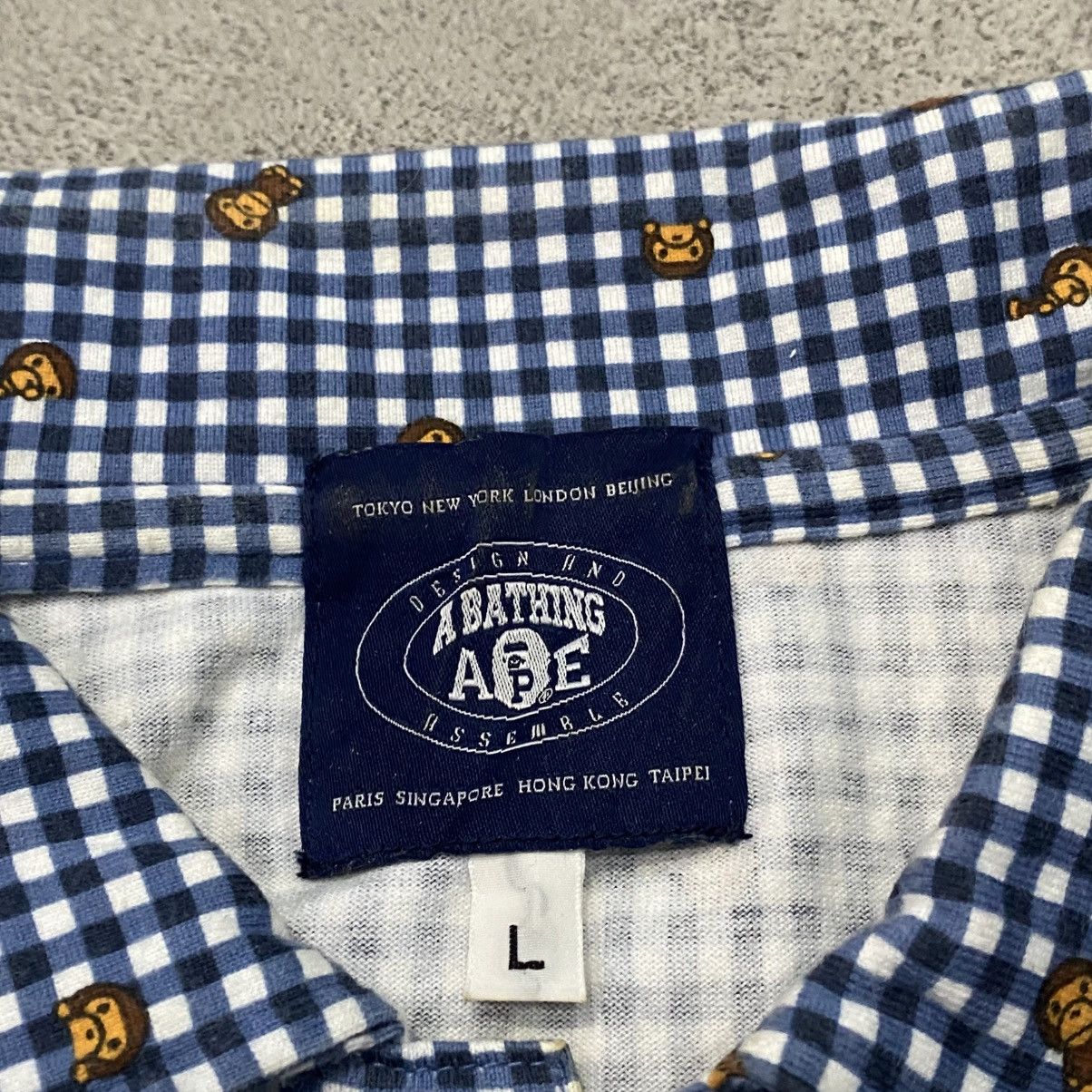 Bape Baby Milo Shirt Monogram Size US L / EU 52-54 / 3 - 2 Thumbnail