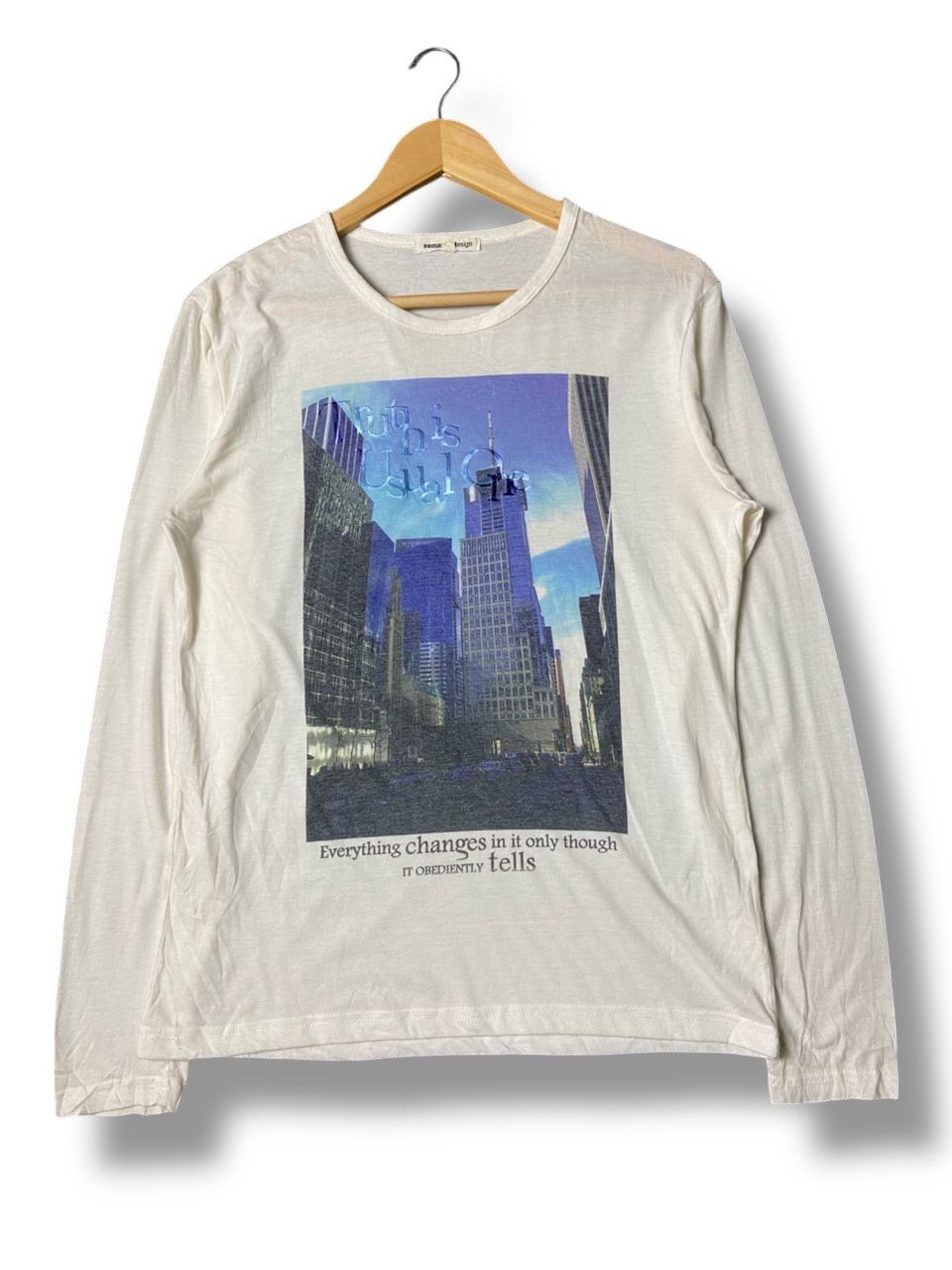 semanticdesign Semantic Design Printed Long Sleeve Tshirt (142) Size US L / EU 52-54 / 3 - 1 Thumbnail