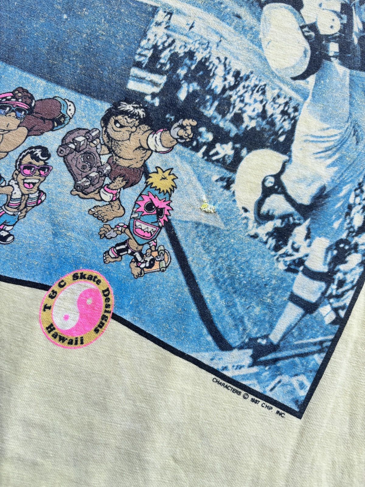 Vintage 80s T&C surfing skate tee Size US XL / EU 56 / 4 - 7 Thumbnail