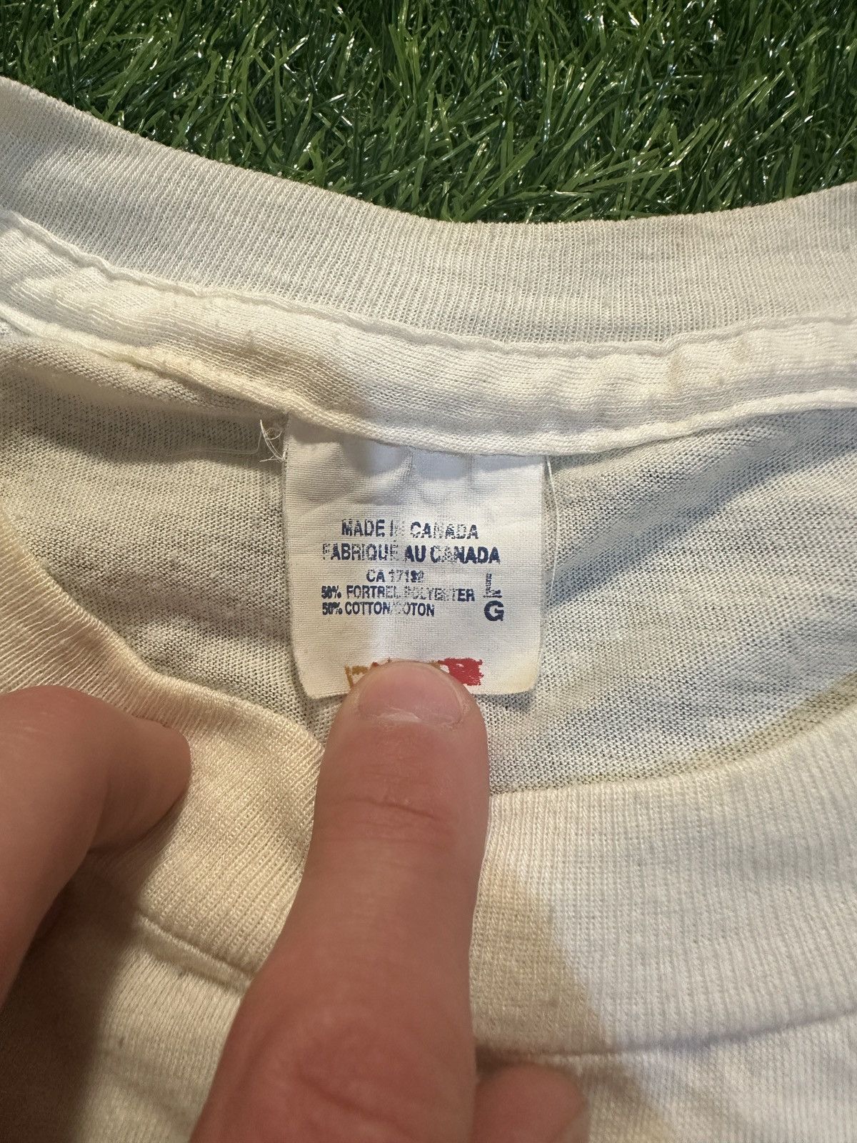 Vintage Vintage cfl bc lions tee shirt size L Size US L / EU 52-54 / 3 - 4 Thumbnail